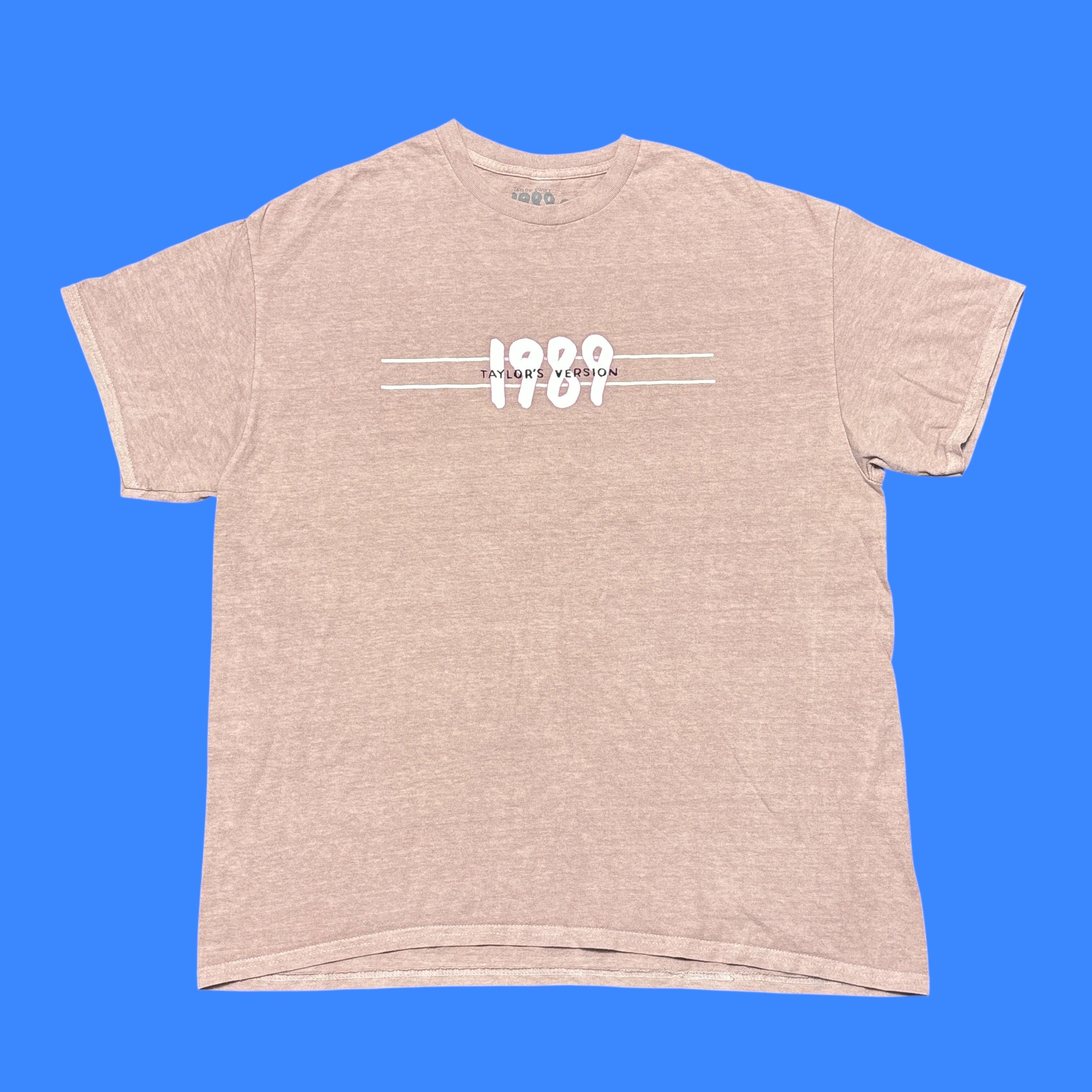 Band Tees Taylor Swift Shirt 1989 Taylors Version Band Tee Oversized Size US XL / EU 56 / 4 - 1 Thumbnail