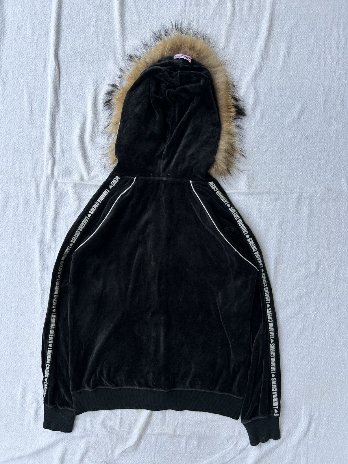 Japanese Brand Lahaina crews velvet furhoodie style ifsix lgb Size US M / EU 48-50 / 2 - 2 Thumbnail