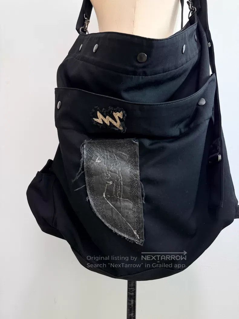 Yohji Yamamoto Yohji Yamamoto Crossbody bag with structured design and si Size ONE SIZE - 5 Thumbnail