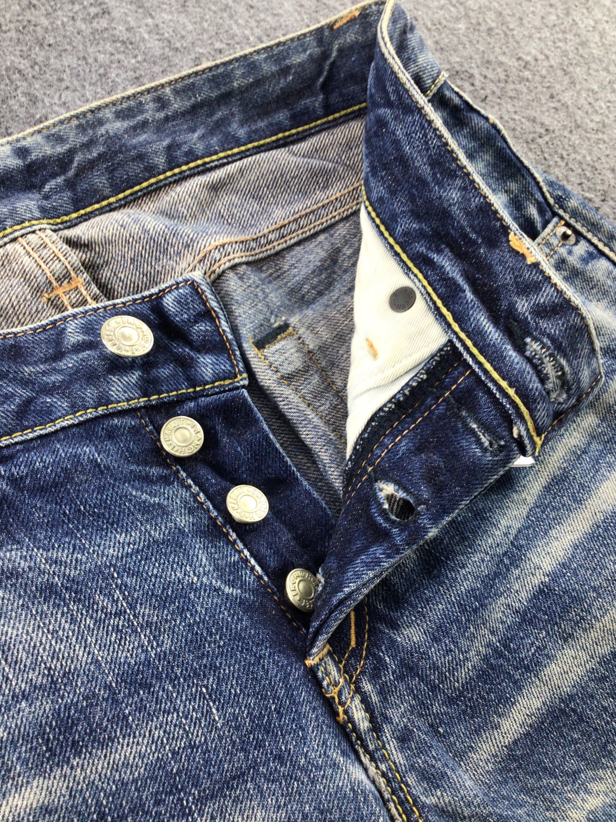 Vintage Vintage H.R Market Selvedge Jeans-J709 Size US 30 / EU 46 - 8 Thumbnail