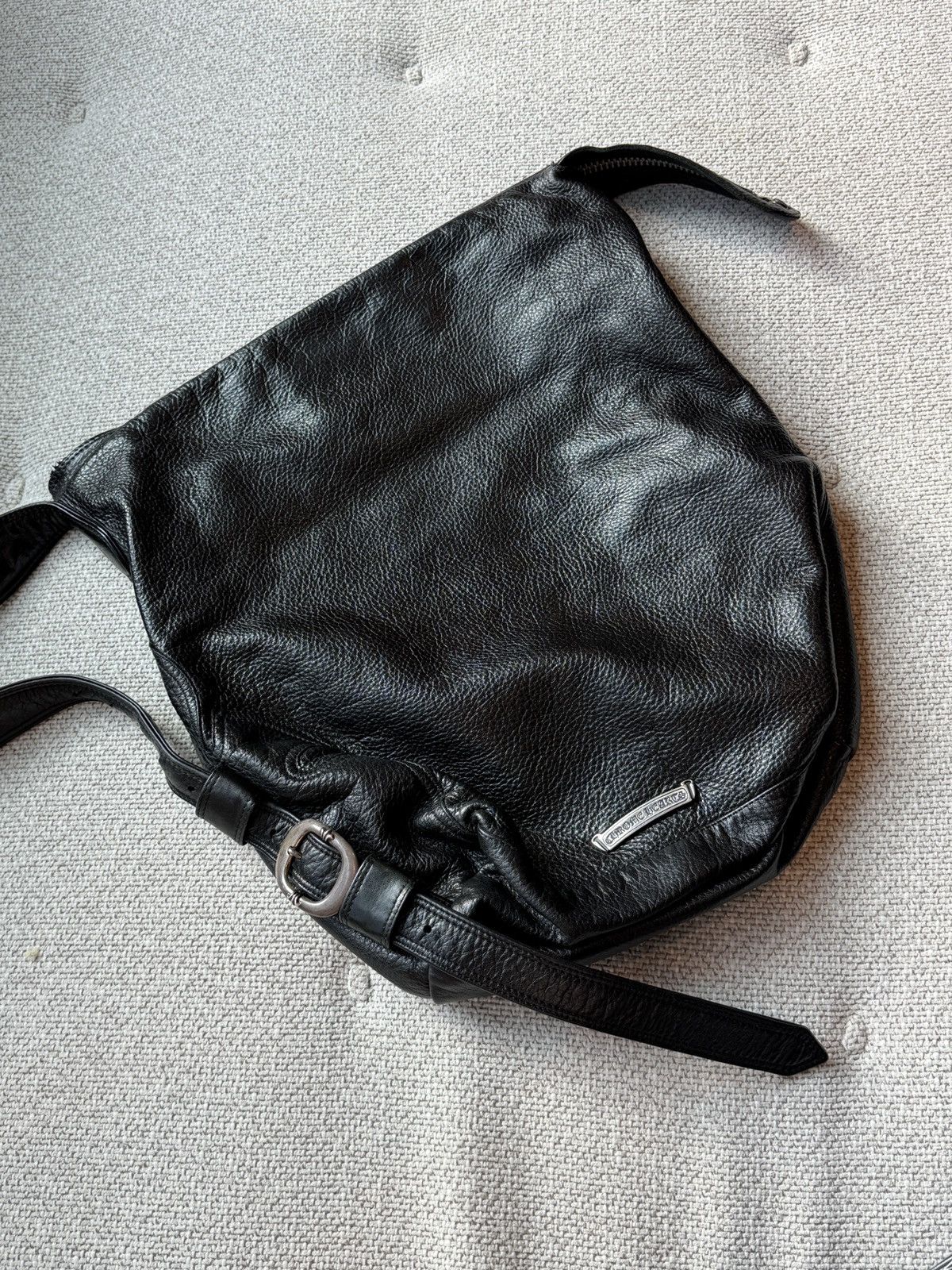 Chrome Hearts Chrome Hearts Black Lelo Cross Patch Messenger Bag Size ONE SIZE - 2 Thumbnail