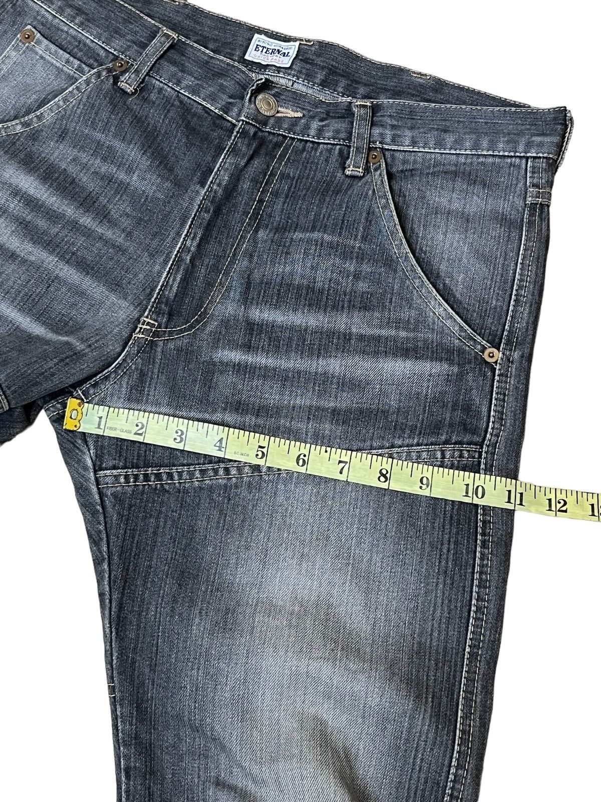 Eternal VINTAGE ETERNAL BITCKU KURASHIKI JAPANESE DENIM JEANS Size US 32 / EU 48 - 12 Thumbnail