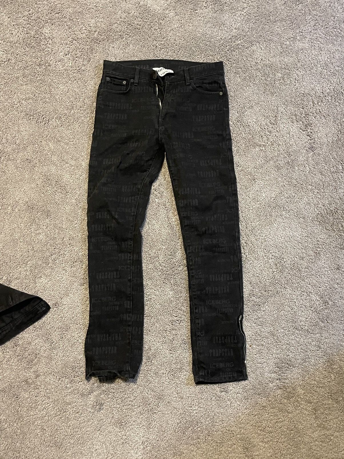 Trapstar London Trapstar iceberg jeans Grailed