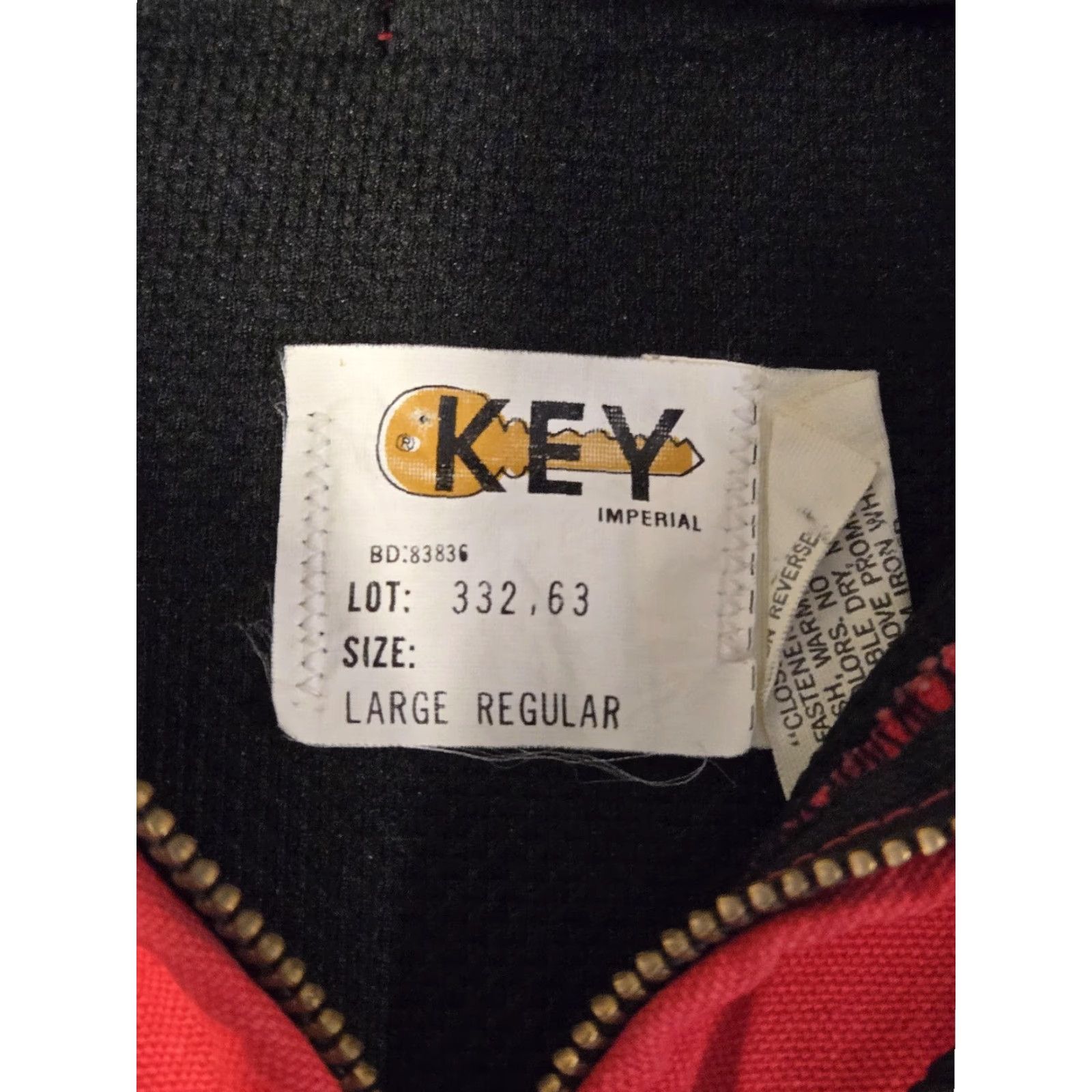 Vintage Key Imperial Jacket Hooded Workwear Embroidered Caballo Mine Mens Large Size US L / EU 52-54 / 3 - 5 Thumbnail