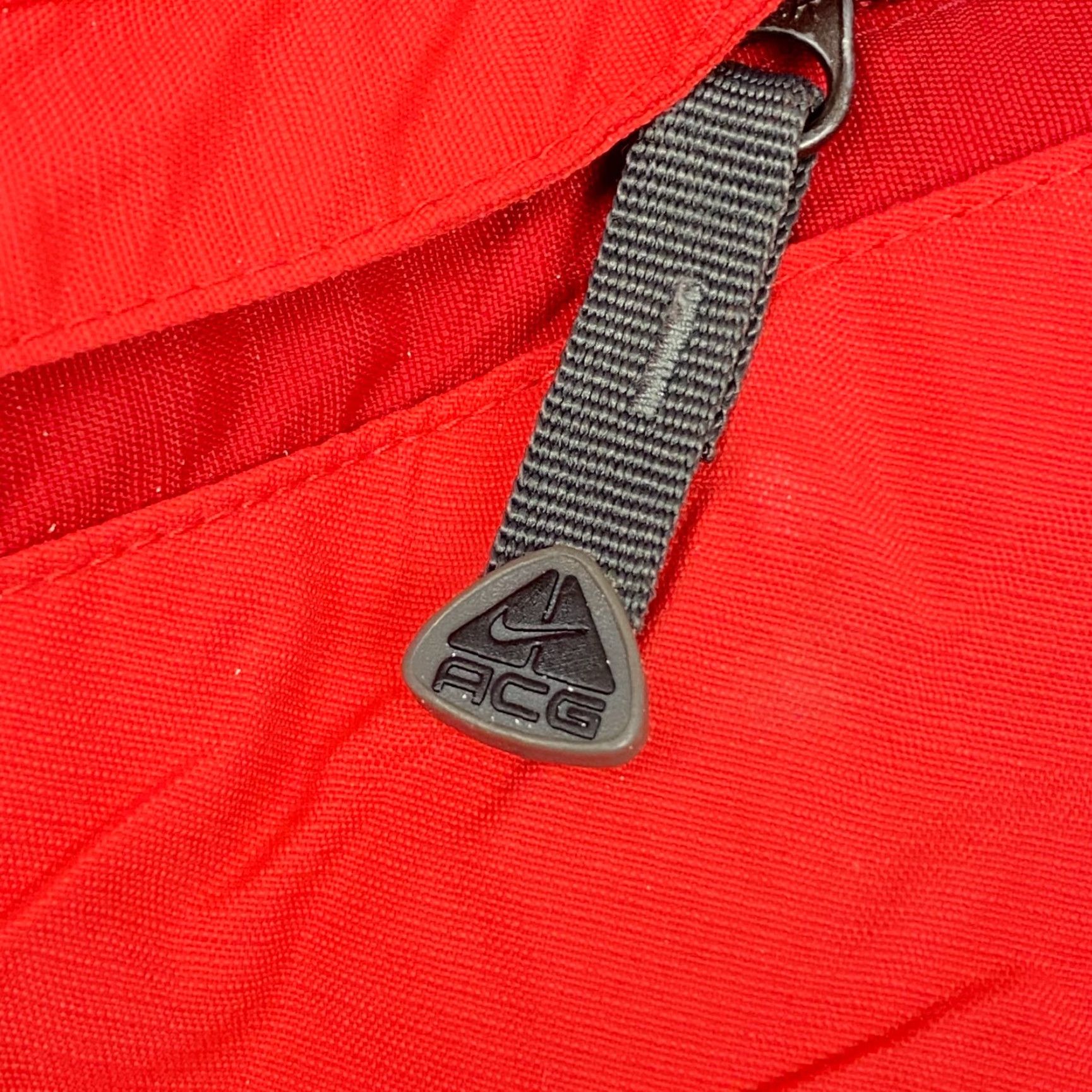 Nike ACG VINTAGE Nike ACG Hooded Jacket Womens S Red Storm 90s Windbreaker Full Zip Therma Fit Logo Accents Weather Nylon Old School Size S / US 4 / IT 40 - 7 Thumbnail