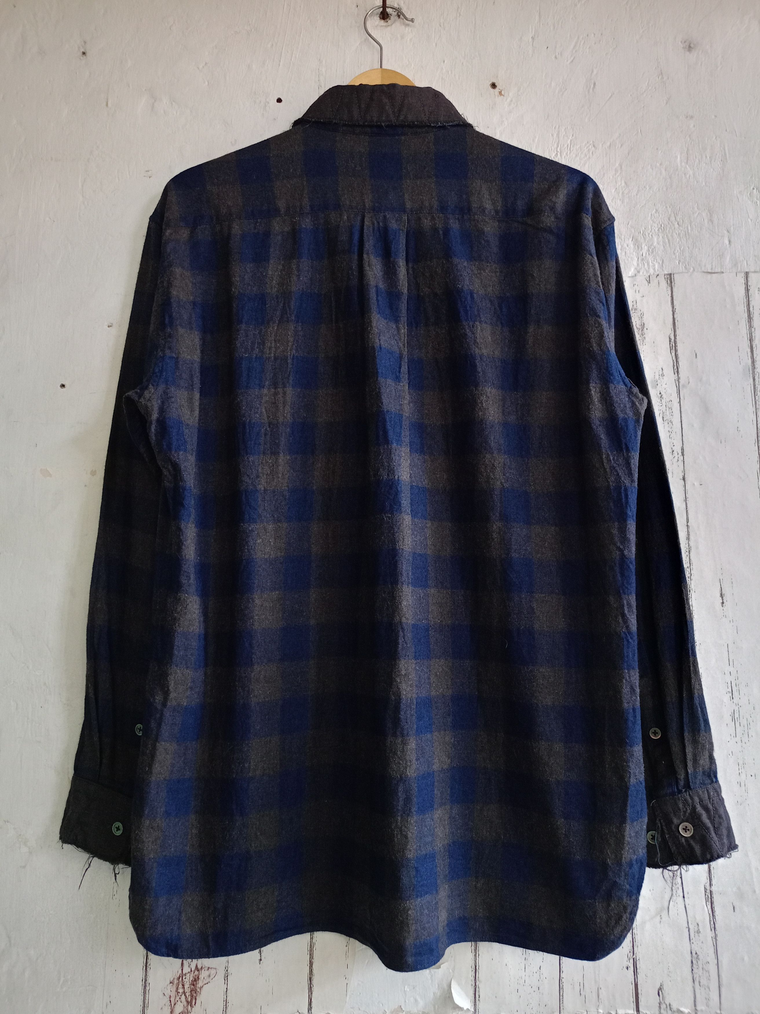 Sage De Cret Sage De Cret Long Sleeve Flanel Button Shirts Size US M / EU 48-50 / 2 - 2 Thumbnail
