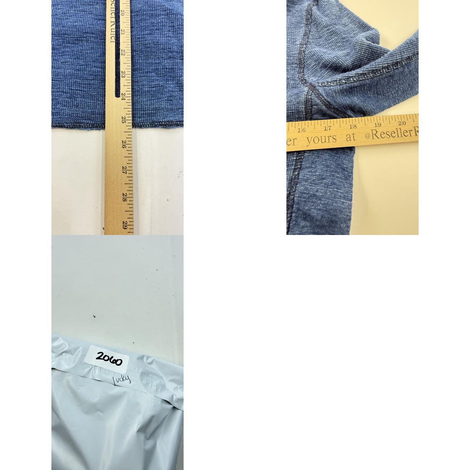 Lucky Brand Lucky Brand Shirt Mens Medium Blue Thermal Lived In Henley Long Sleeve Top Size US M / EU 48-50 / 2 - 8 Thumbnail