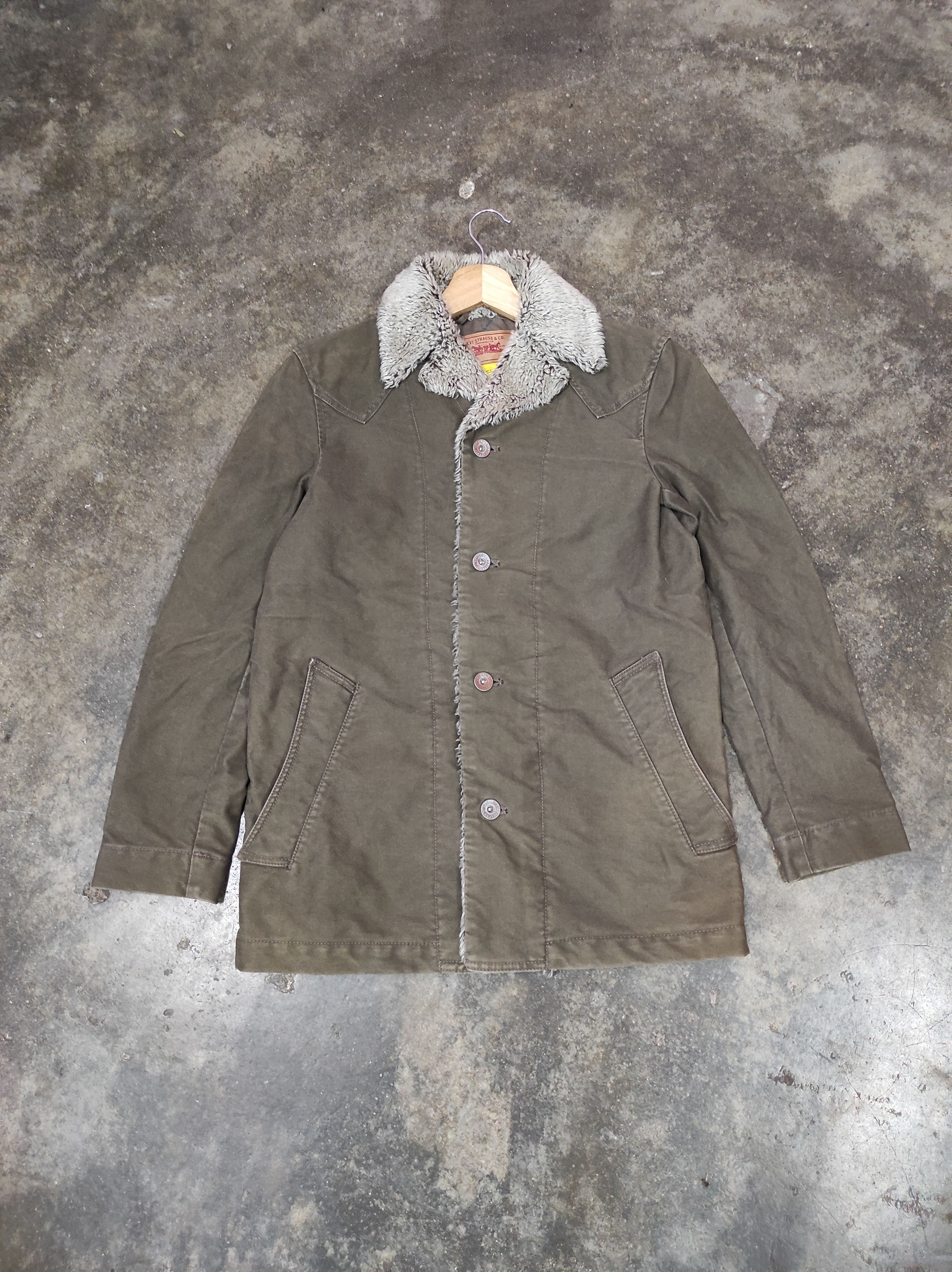 Levi's LEVIS SHERPA COLLAR JACKET FADED Size US S / EU 44-46 / 1 - 3 Thumbnail