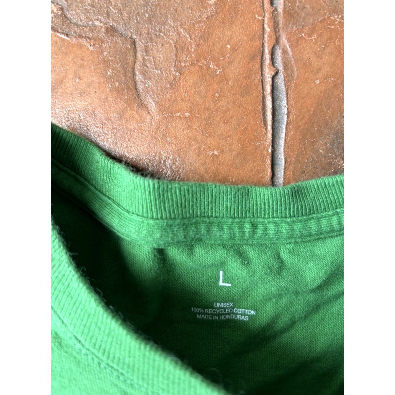 Apple VINTAGE Apple Store Employee Staff Long Sleeve T-Shirt Large Green Size US L / EU 52-54 / 3 - 2 Thumbnail