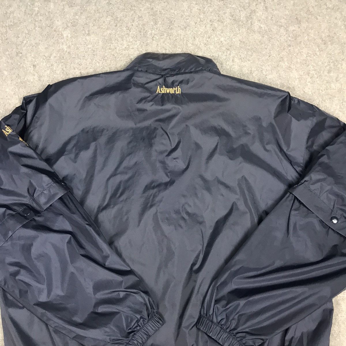 Ashworth × Japanese Brand × Vintage Ashworth light Jacket navy jacket Size US L / EU 52-54 / 3 - 9 Thumbnail