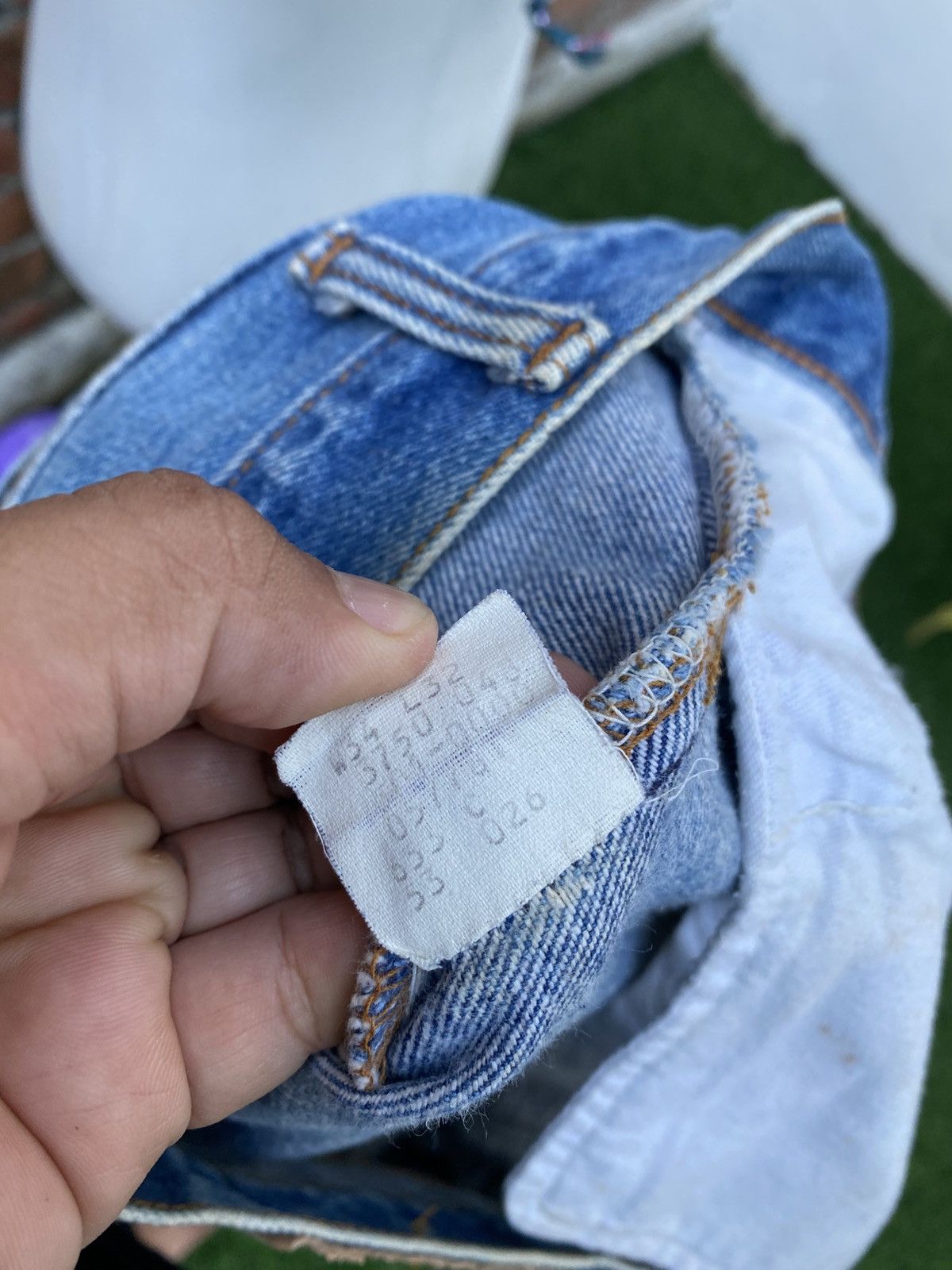 Levi's Vintage Clothing W32x29 Vintage levi's 501 made in USA distressed dirt denime Size US 32 / EU 48 - 8 Thumbnail