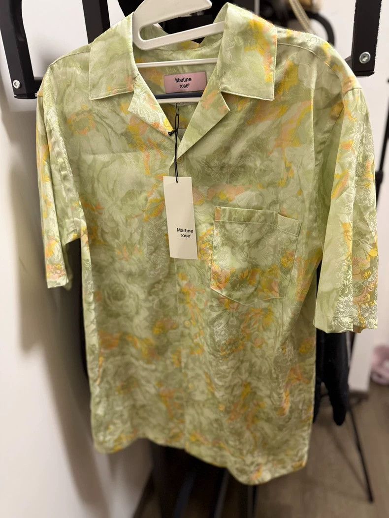 Martine Rose Martine Rose Silk short sleeved shirt Size US XS / EU 42 / 0 - 1 Thumbnail