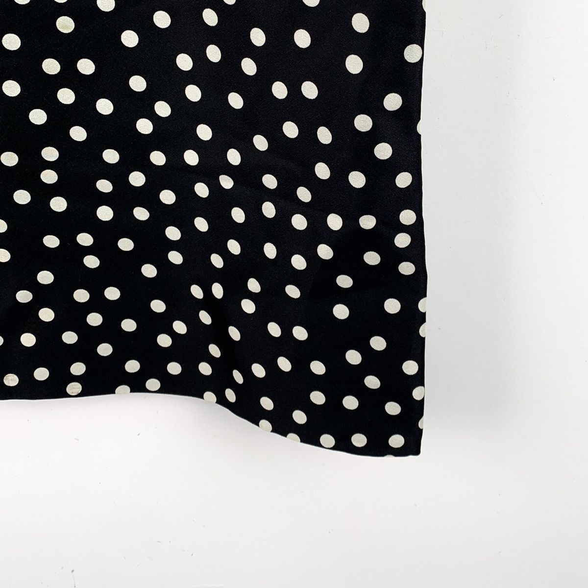 Dolce & Gabbana Dolce & Gabbana Polka Dot Printed Silk Dress K26WX Size L / US 10 / IT 46 - 5 Thumbnail