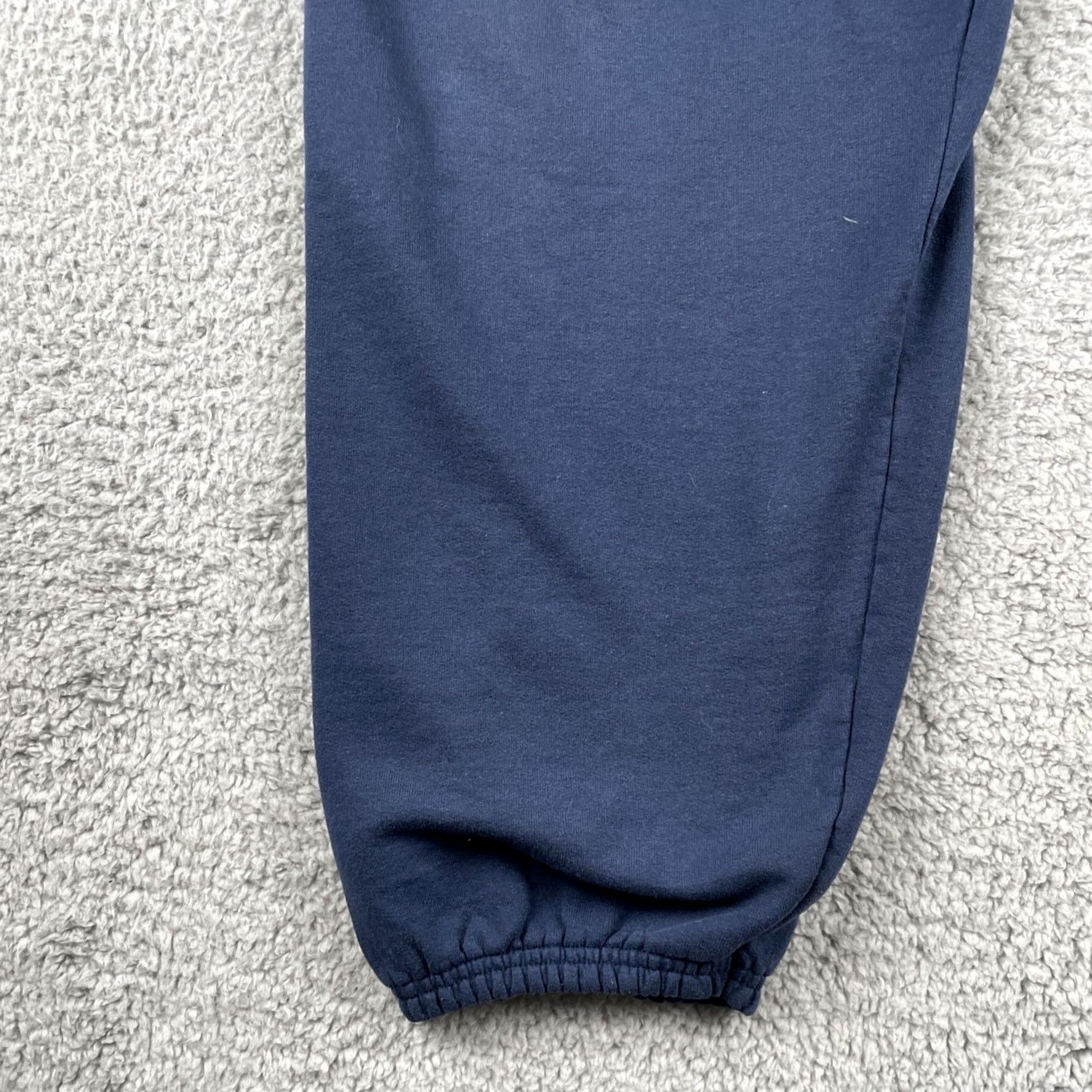 Hanes VINTAGE NAVY Hanes Chicago Fire Department Sweatpants Print 90s XL Adults Blue Pants, Drawstring, Regular Inseam 29 in Men Size US 36 / EU 52 - 7 Thumbnail