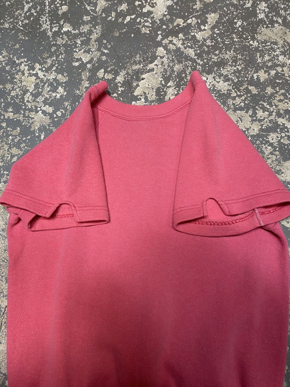 Vintage Vintage Tultex Pink Blank Short Sleeve Crewneck Sweatshirt Size US S / EU 44-46 / 1 - 3 Thumbnail