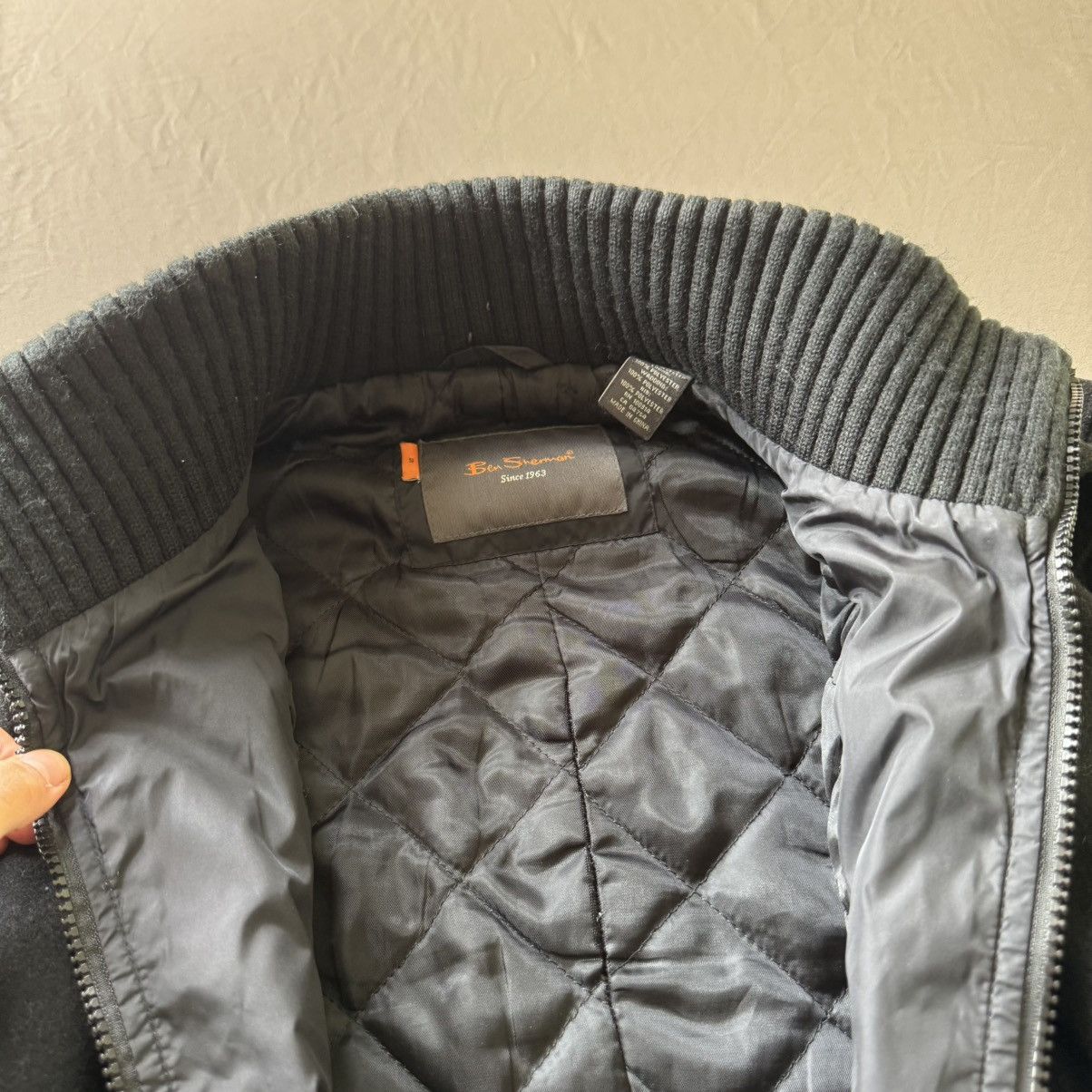 Ben Sherman Ben Sherman Wool Peacoat with Funnel-Neck Bib Size US S / EU 44-46 / 1 - 5 Thumbnail