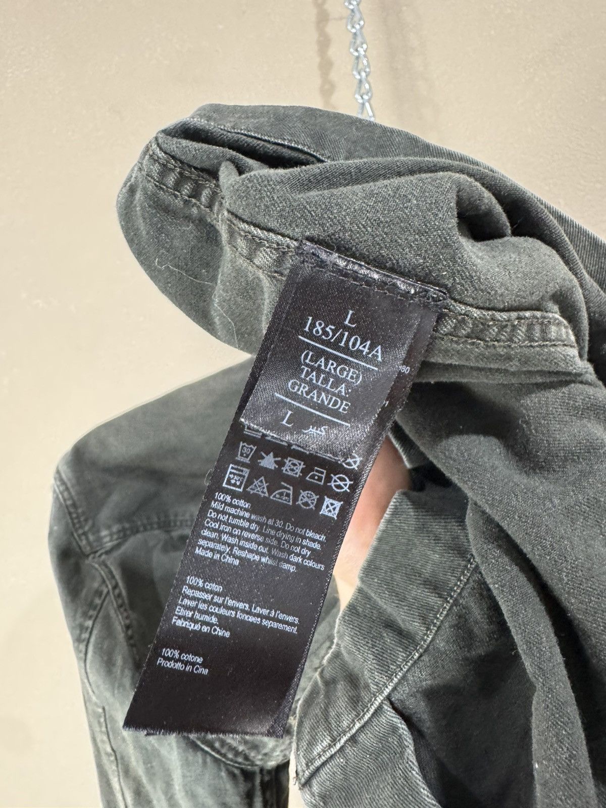 Allsaints Vintage All Saints Spitalfields Denim Faded Bedford LS Shirt Size US L / EU 52-54 / 3 - 4 Thumbnail