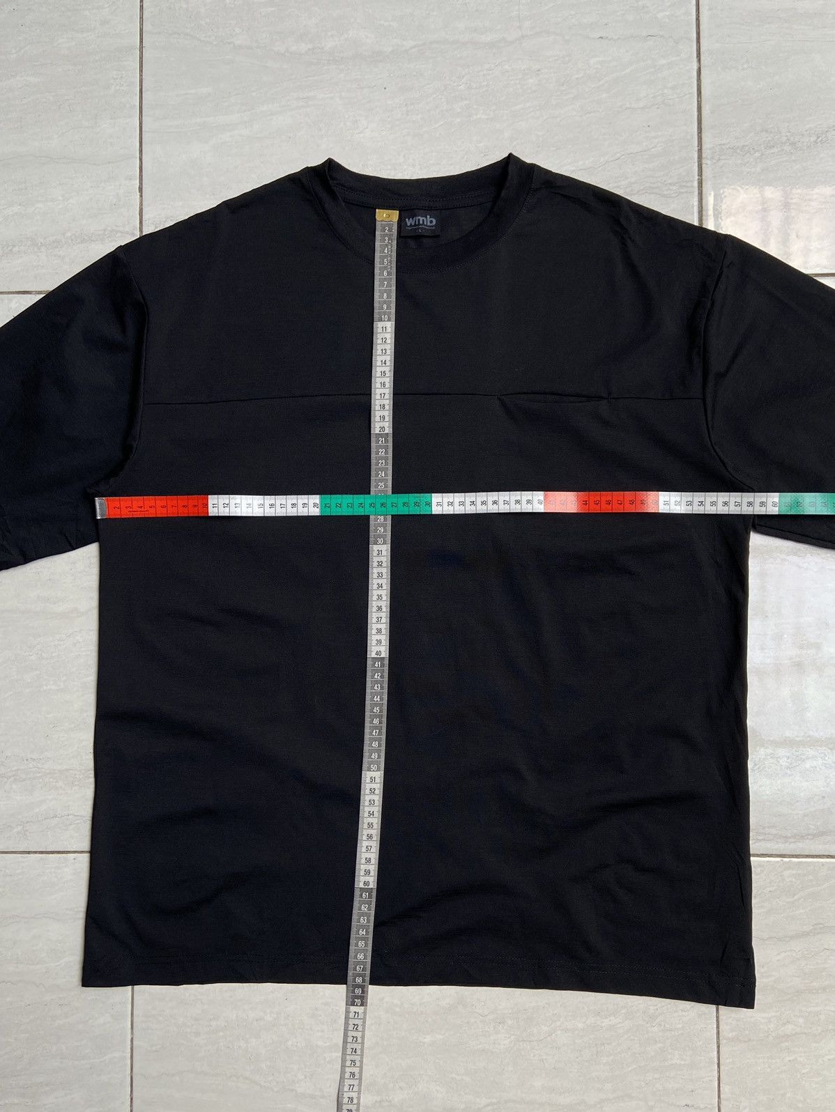 Designer × Japanese Brand WMB Work Man Black T-shirt Size US L / EU 52-54 / 3 - 2 Thumbnail