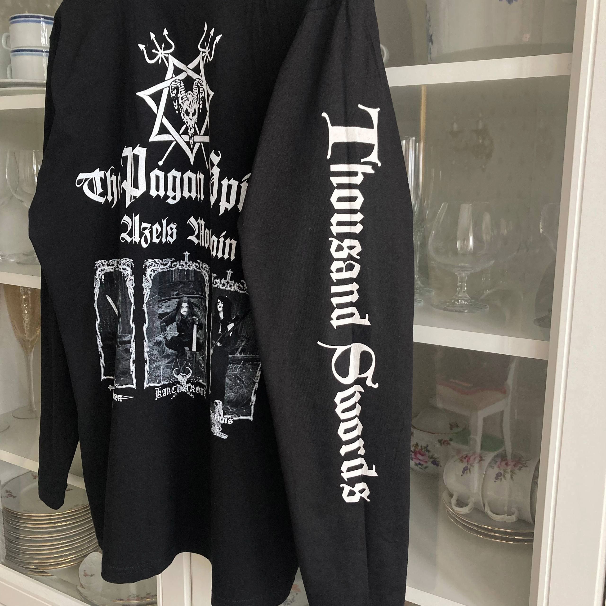 Band Tees Long Sleeve Graveland - Thousand Swords - Black metal Size US XL / EU 56 / 4 - 6 Thumbnail