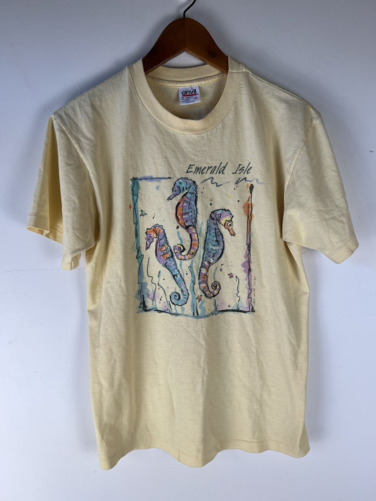 Vintage Vintage Anvil Emerald Isle Sea Horse Tee Size US M / EU 48-50 / 2 - 1 Thumbnail