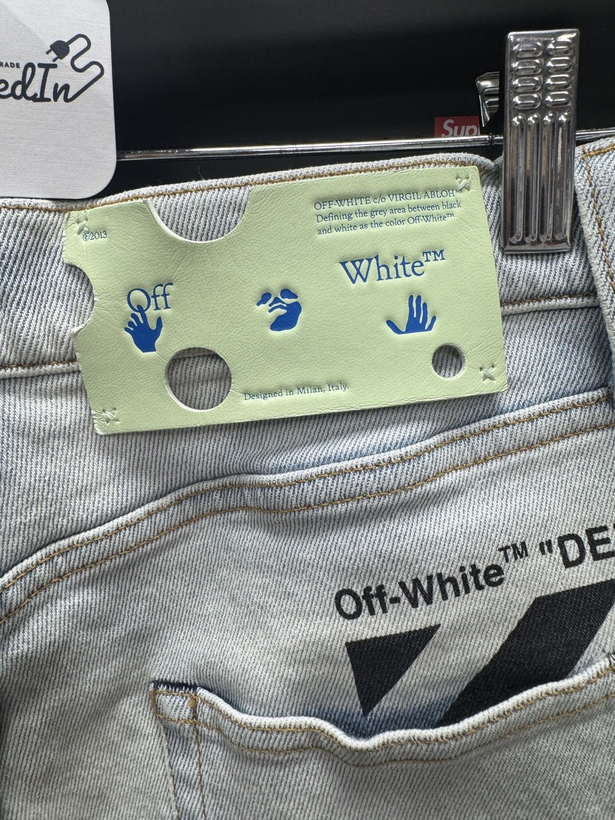 Off-White Off White Denim Jeans Size US 30 / EU 46 - 6 Thumbnail