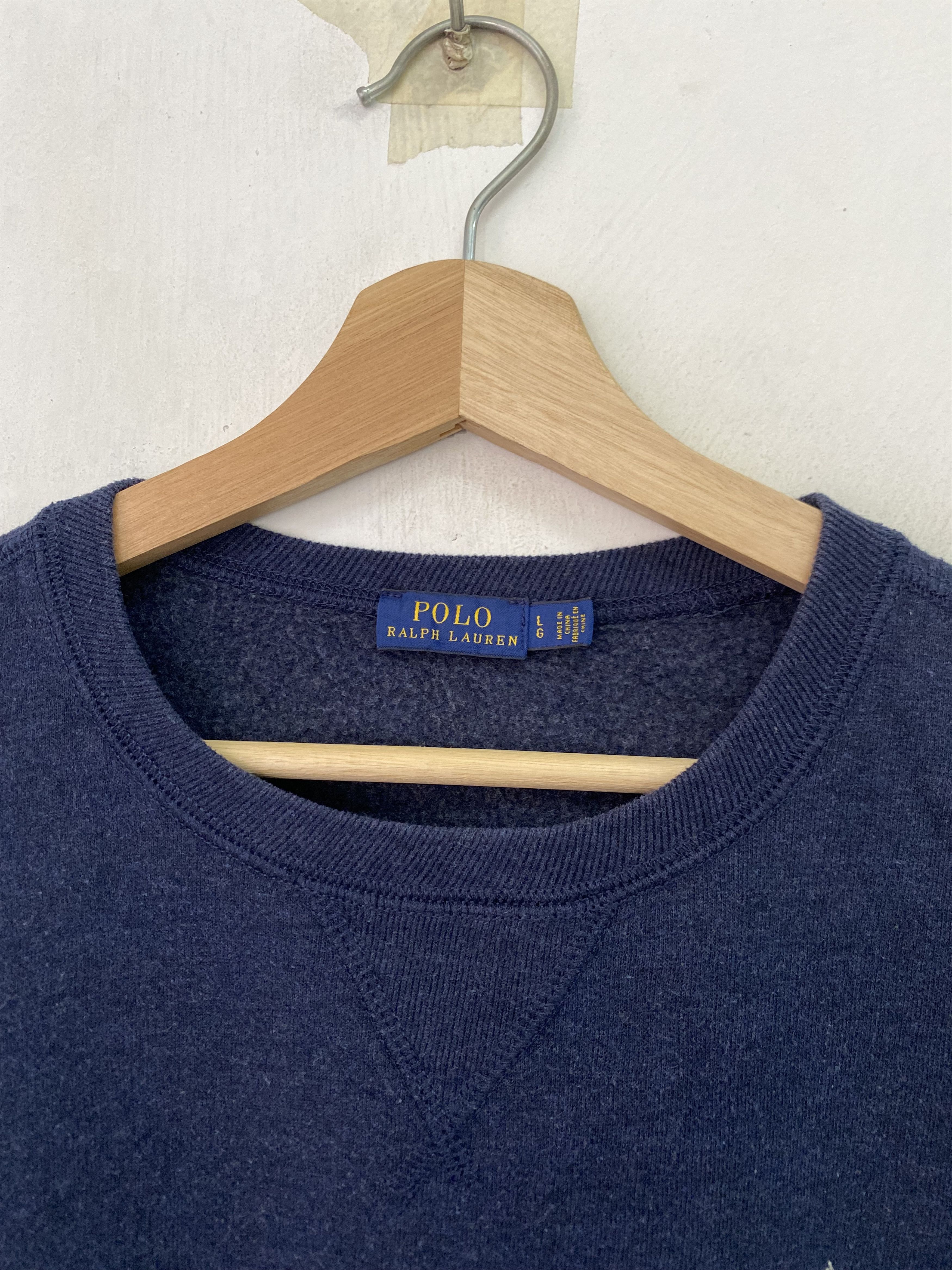 Polo Ralph Lauren × RRL Ralph Lauren × Ralph Lauren Polo Ralph Lauren Pony Sweatshirt Small Polo Pony L Size Size US L / EU 52-54 / 3 - 3 Thumbnail