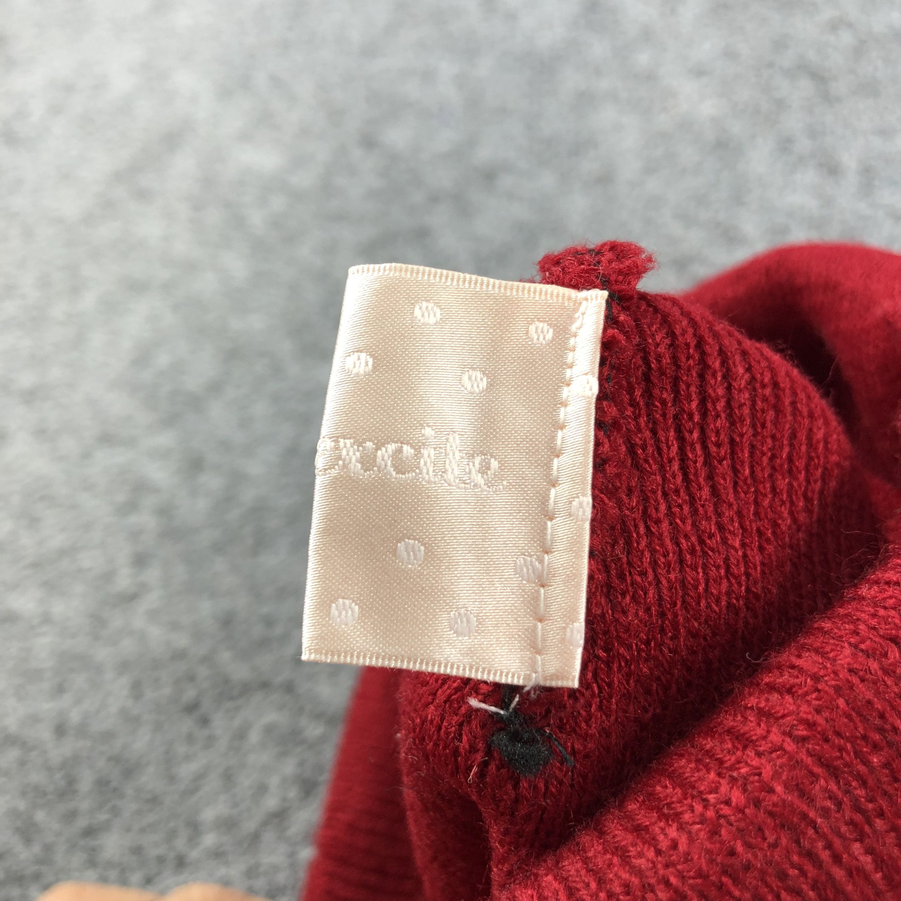 Japanese Brand Unknown Emsexcite Red Beanie Snowcap Snow Hat B349 Size ONE SIZE - 6 Thumbnail