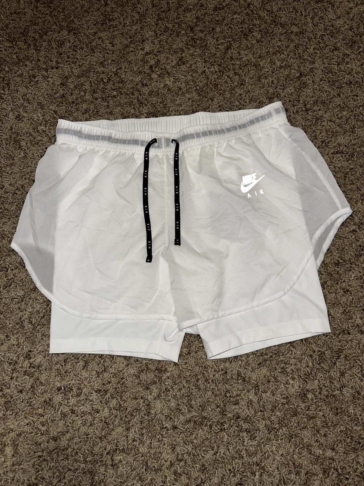 Nike Nike Air Women's 2 in 1 Running Shorts Sample Size 32" / US 10 / IT 46 - 1 Thumbnail