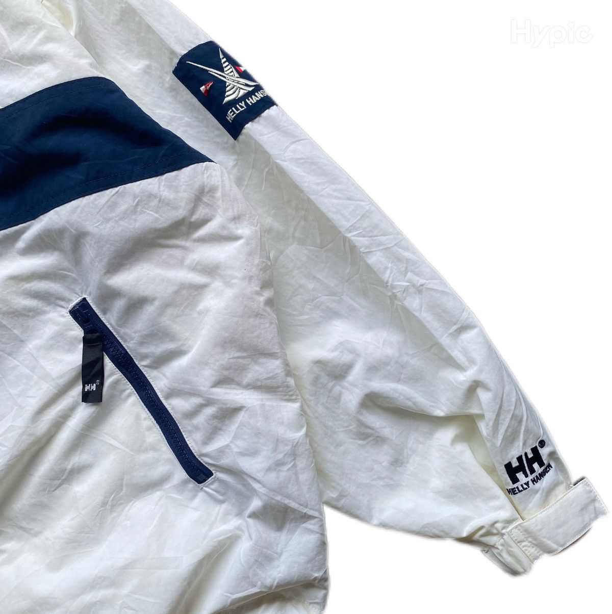 Helly Hansen 🔥VINTAGE HELLY HANSEN NAVAL GEAR CAGOULE JACKET RARE Size US L / EU 52-54 / 3 - 5 Thumbnail