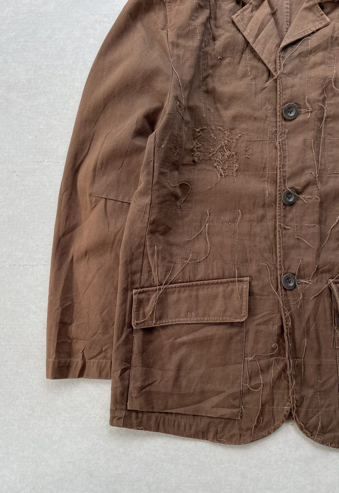In The Attic 🔥Vintage 2000s In The Attic Patchwork Boro Jacket LGB Style Size US M / EU 48-50 / 2 - 5 Thumbnail