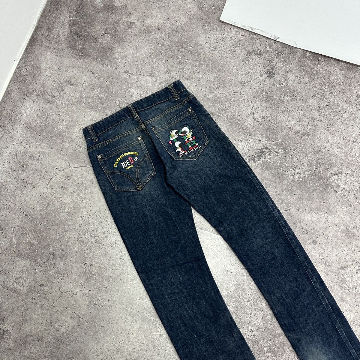 Iceberg Vintage 90s Iceberg Italy Royal Company straight jeans y2k Size US 30 / EU 46 - 5 Thumbnail