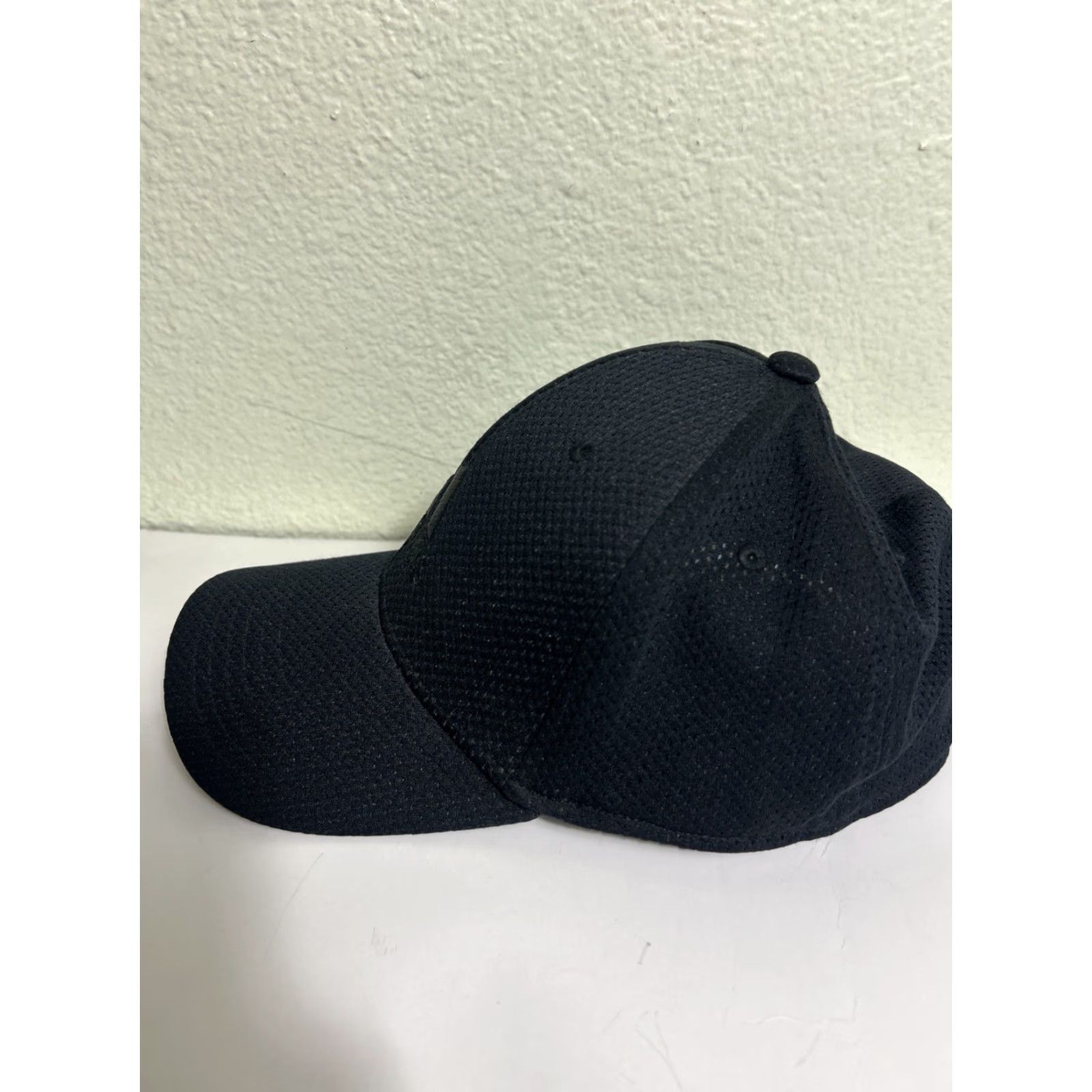 Adidas adidas aeroready Black On Black Flex Baseball Hat L/XL Baseball Cap Mens Black Flex fit Adidas Hat Size ONE SIZE - 6 Thumbnail