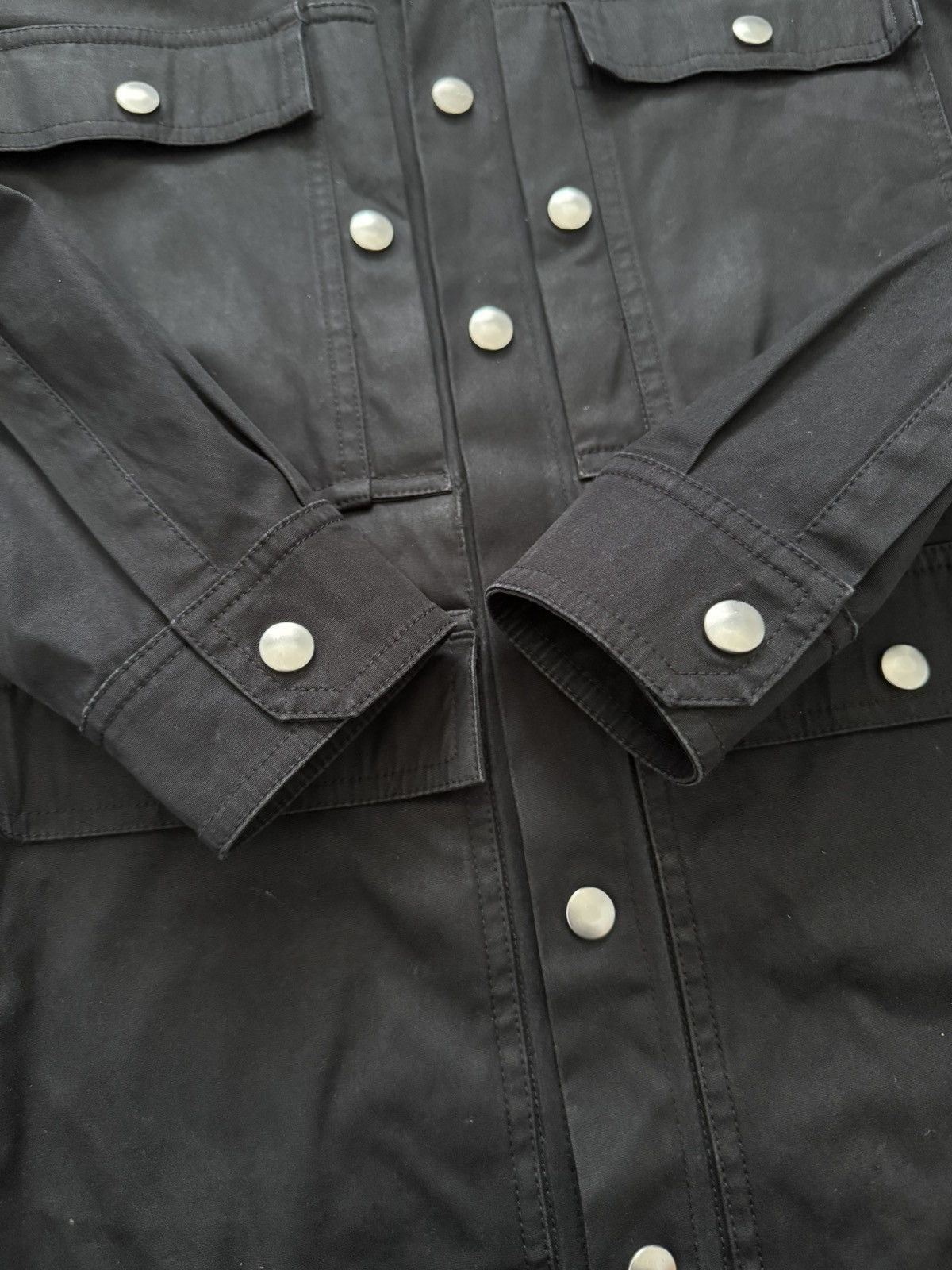 Rick Owens FW21 Rick Owens Mainline Belted Military Cargo Jacket Size US S / EU 44-46 / 1 - 8 Thumbnail