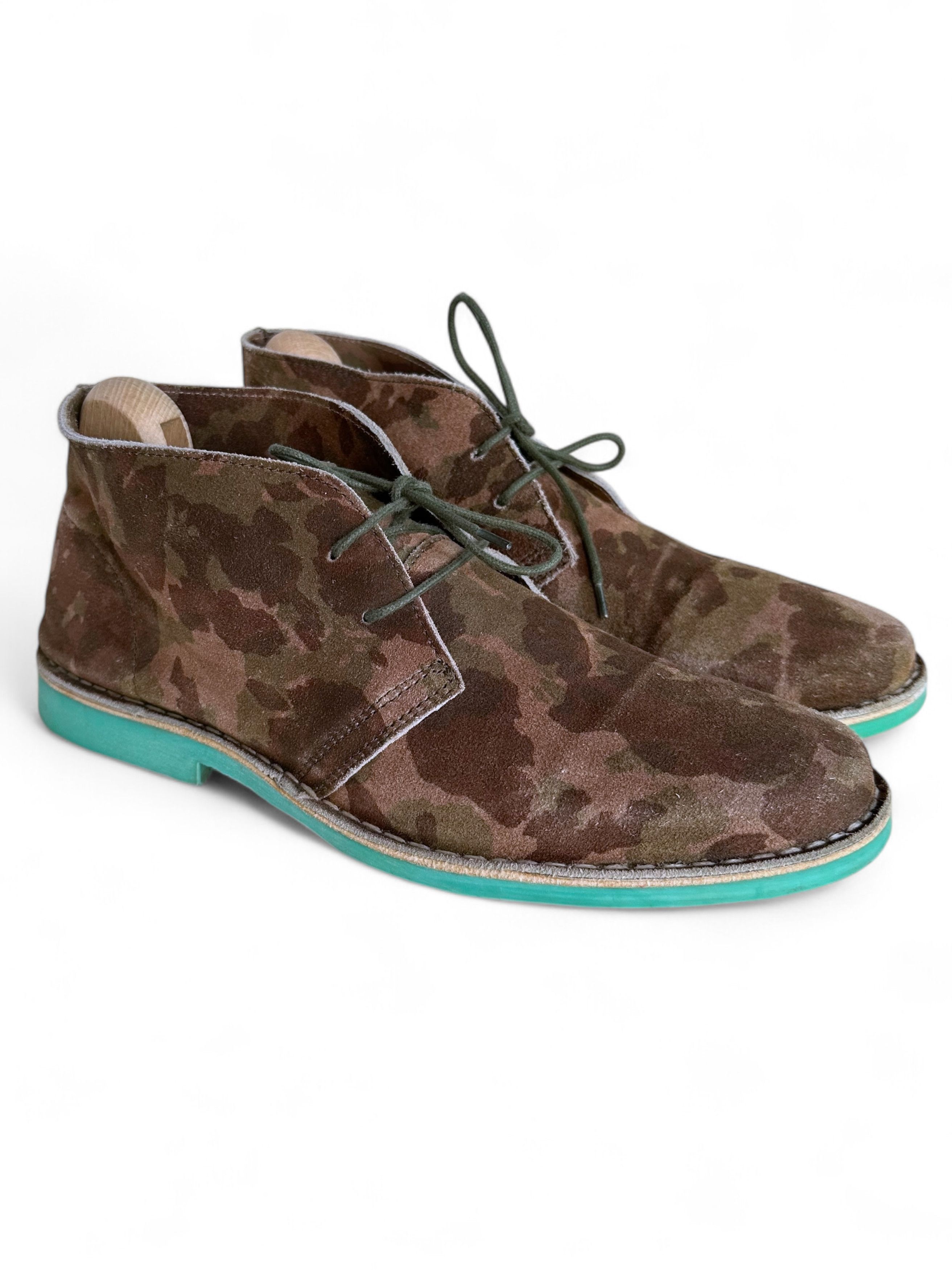 Selected Homme Selected Suede Camouflage Boots Size US 11 / EU 44 - 4 Thumbnail