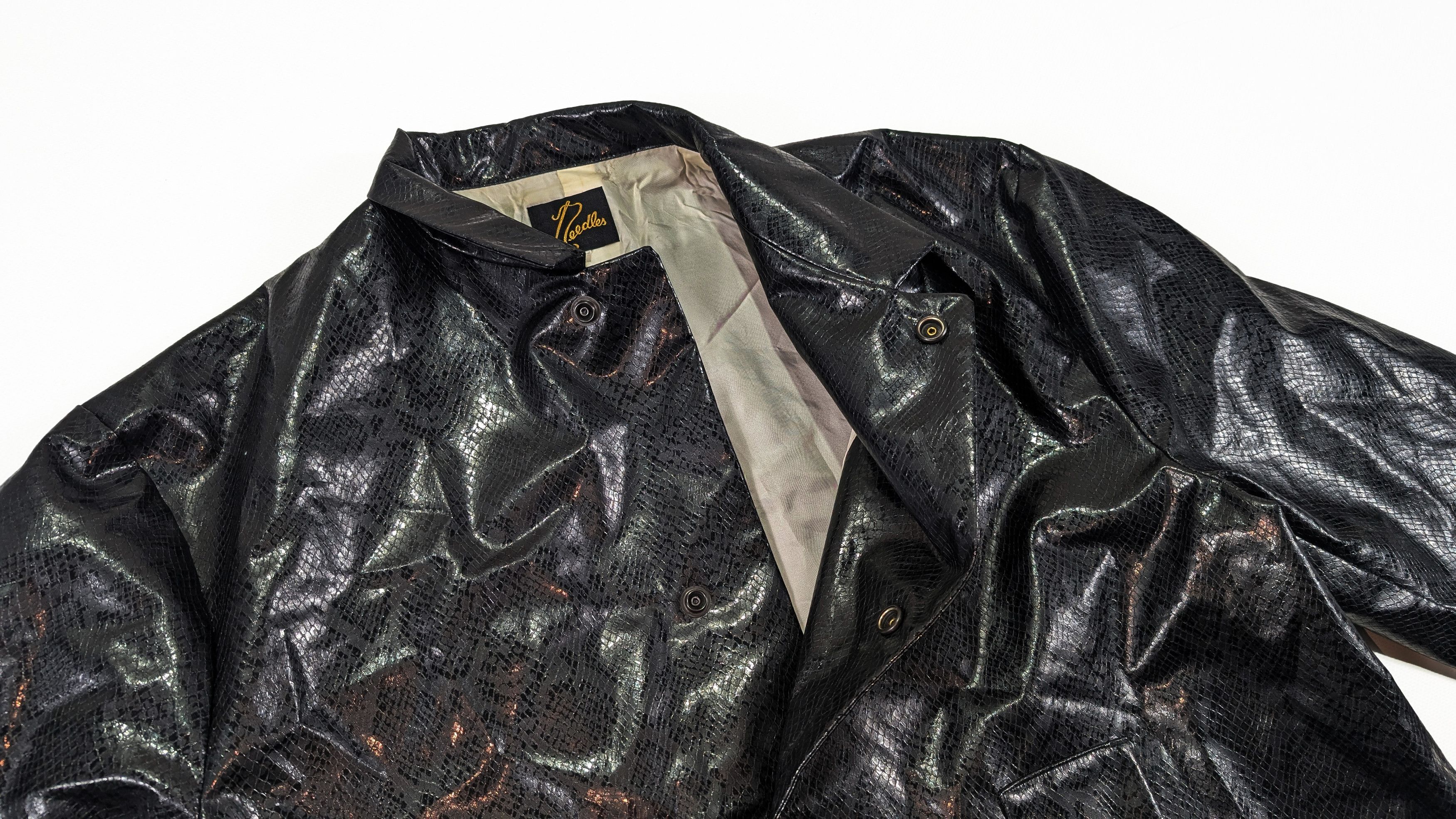 Needles Needles Python Print Coach Jacket Size 2 Made in Japan Size US M / EU 48-50 / 2 - 7 Thumbnail