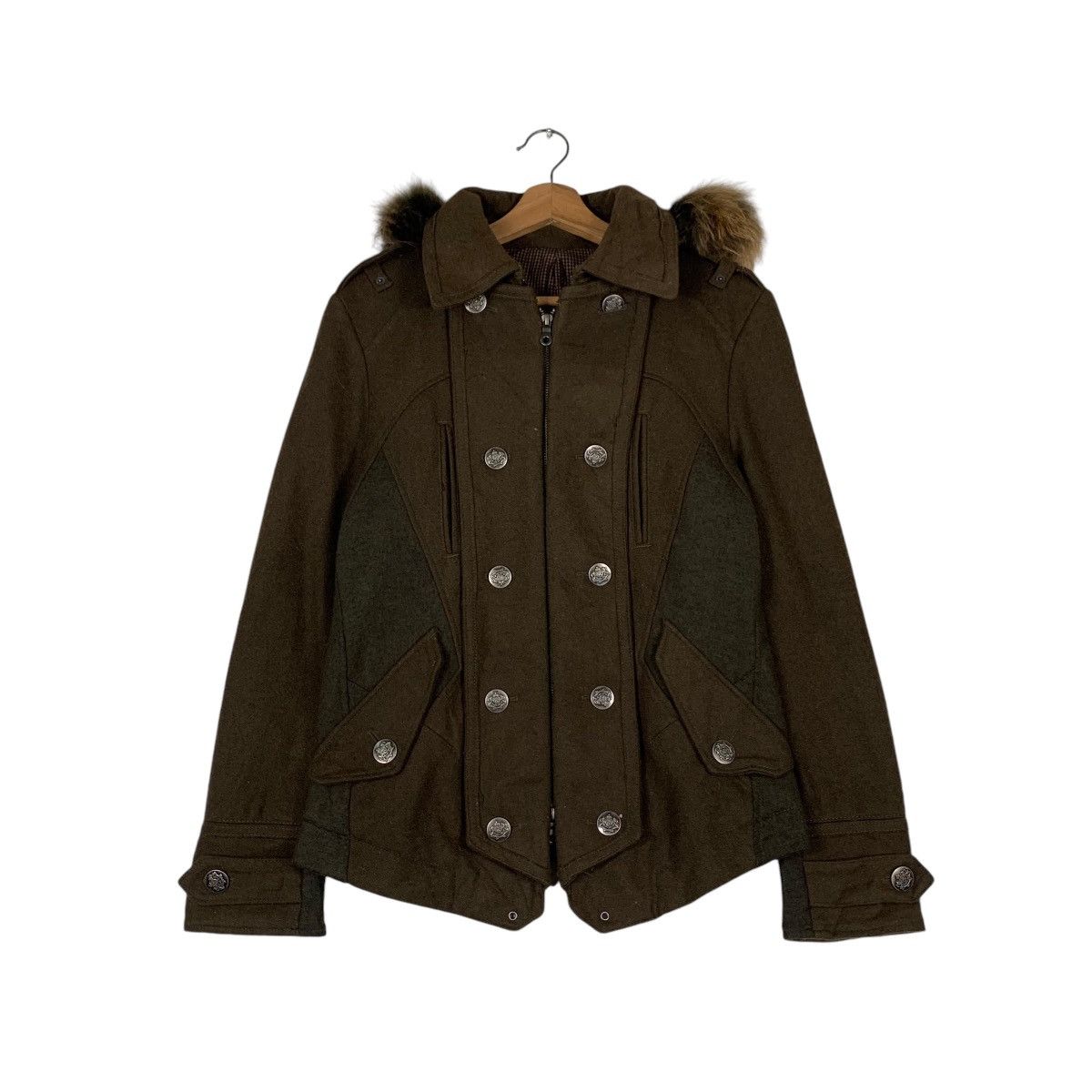 PPFM PPFM Napoleon Fur Wool Jacket | Grailed