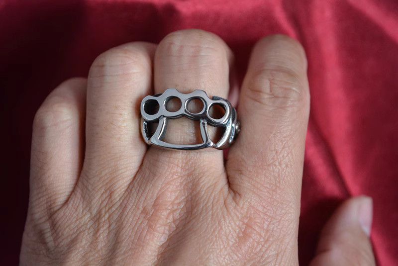 Jewelry Crazy Jewelry Rings Open Size Chrome Ring (Size 7-13) Size ONE SIZE - 5 Thumbnail