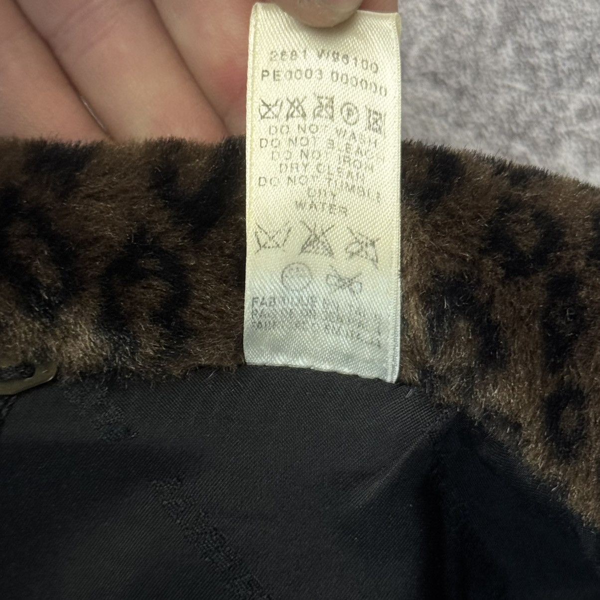 Miss Sixty Miss Sixty Vintage Y2K Leopard Print Faux Fur Jacket Size S / US 4 / IT 40 - 12 Thumbnail