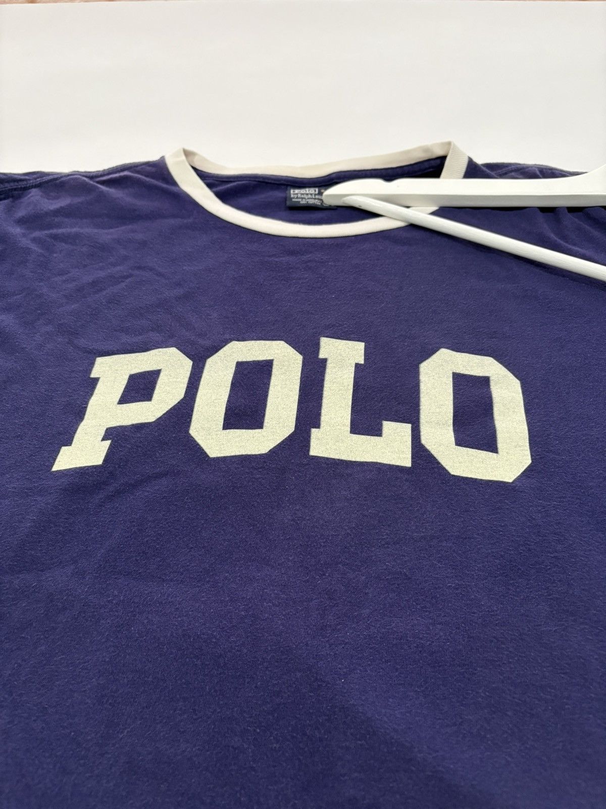 Polo Ralph Lauren Polo Ralph Lauren Vintage Spell Out Long Sleeve Size US XXL / EU 58 / 5 - 2 Thumbnail