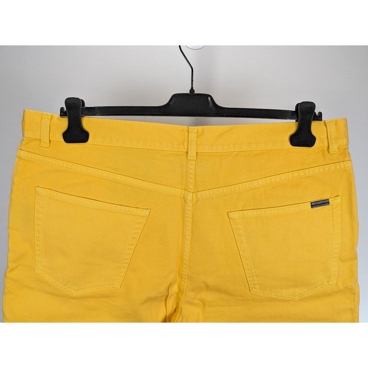 Saint Laurent Paris o1rshd1 Denim Short in Yellow Size US 34 / EU 50 - 18 Thumbnail