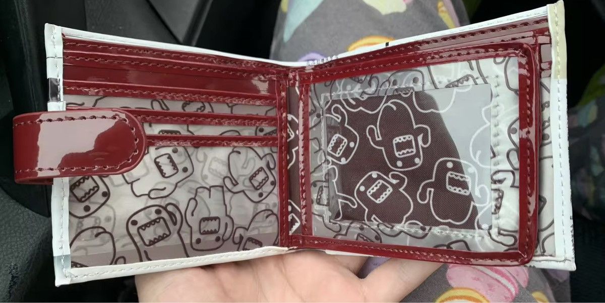 Japanese Brand × Toy Machine Kawaii Domo Kun Wallet Size ONE SIZE - 8 Thumbnail