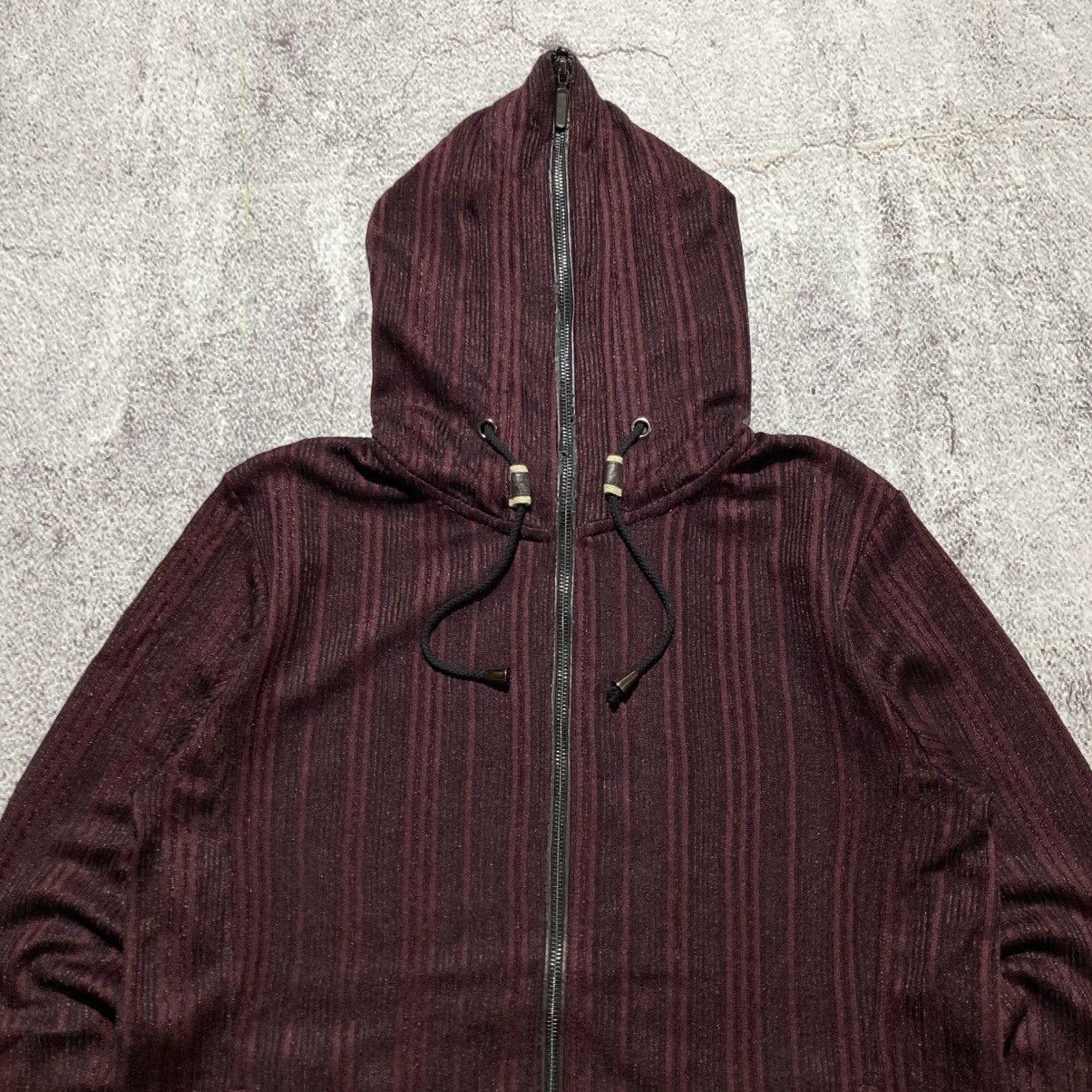 Japanese Brand 2000s Sterny Cord Full Zipper Hoodie Bape Style Red Maroon Size US M / EU 48-50 / 2 - 2 Thumbnail