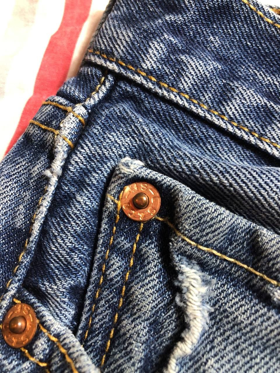 Levi's Vintage 90s Levi’s 501 Boot Cut Made in USA Size US 36 / EU 52 - 8 Thumbnail