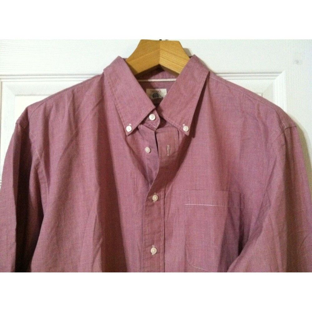 Other TRE VERO MENS NEW LIGHT RED 100%COTTON CASUAL SHIRT SIZE: XL Size US XL / EU 56 / 4 - 2 Thumbnail
