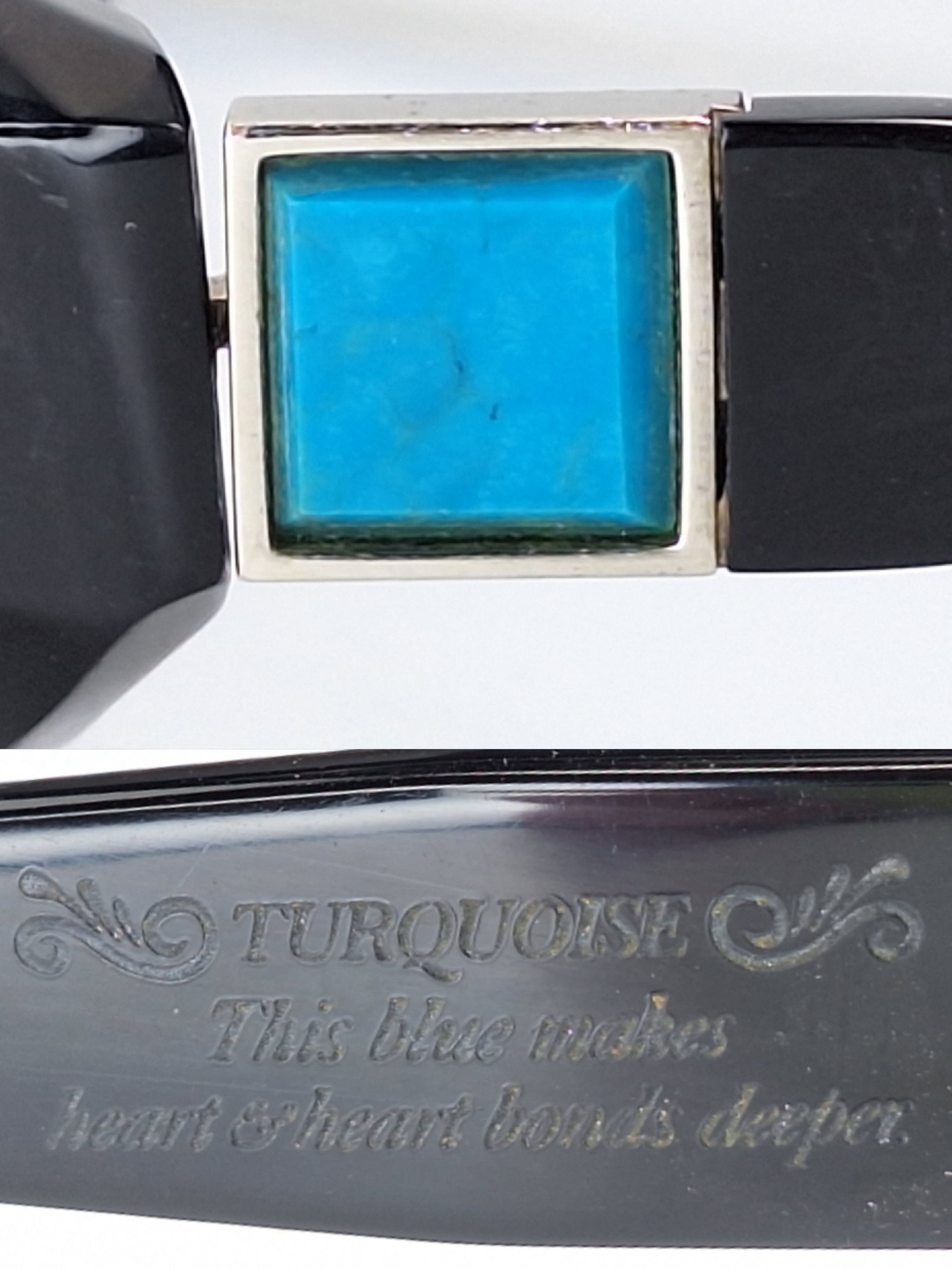 Other Charmant EROS EE22926 Natural Turquoise Acetate Eyeglass Size ONE SIZE - 9 Thumbnail