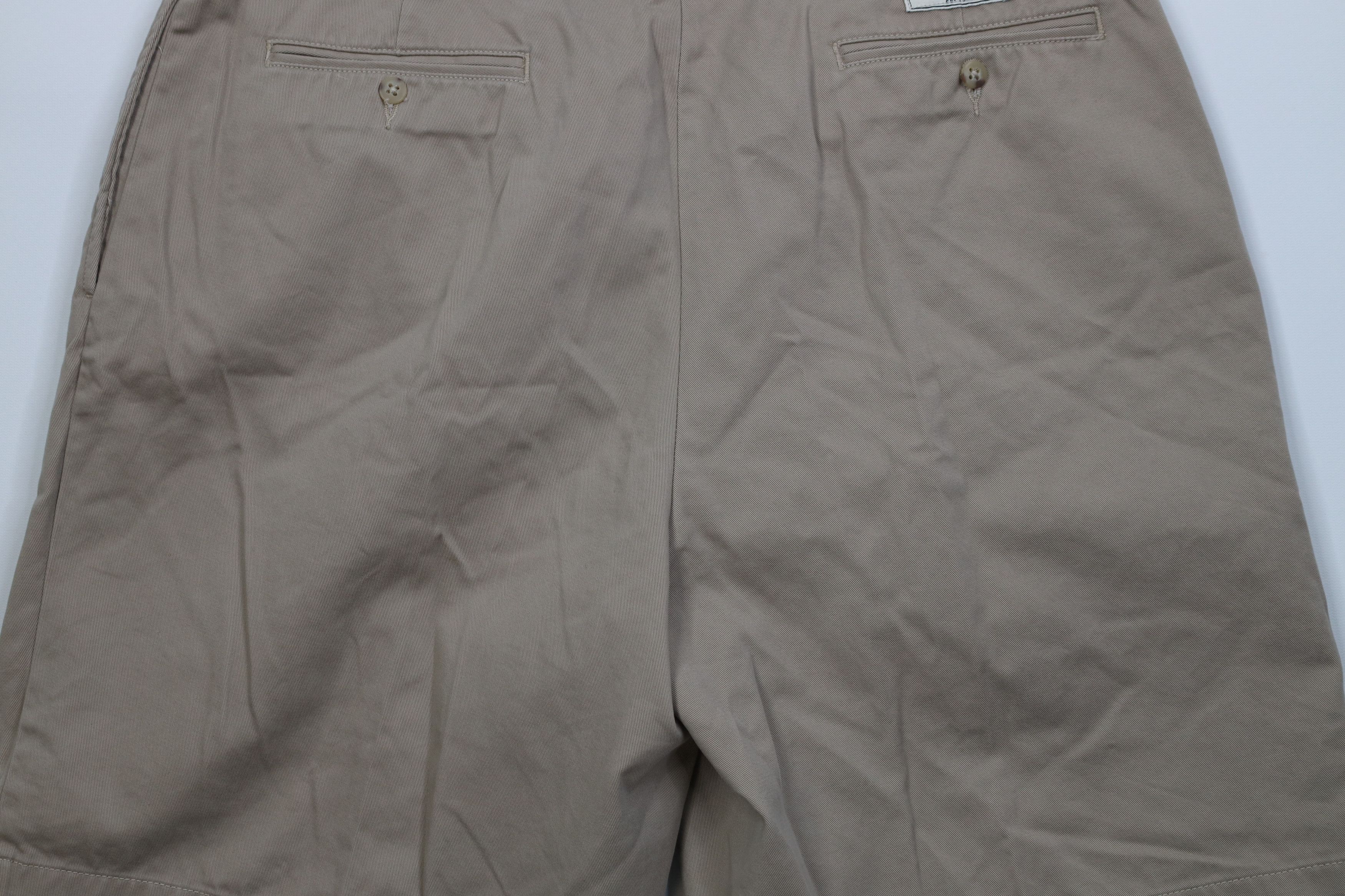 Polo Ralph Lauren Vintage 90s Ralph Lauren Above Knee Chino Shorts Beige Size US 36 / EU 52 - 12 Thumbnail