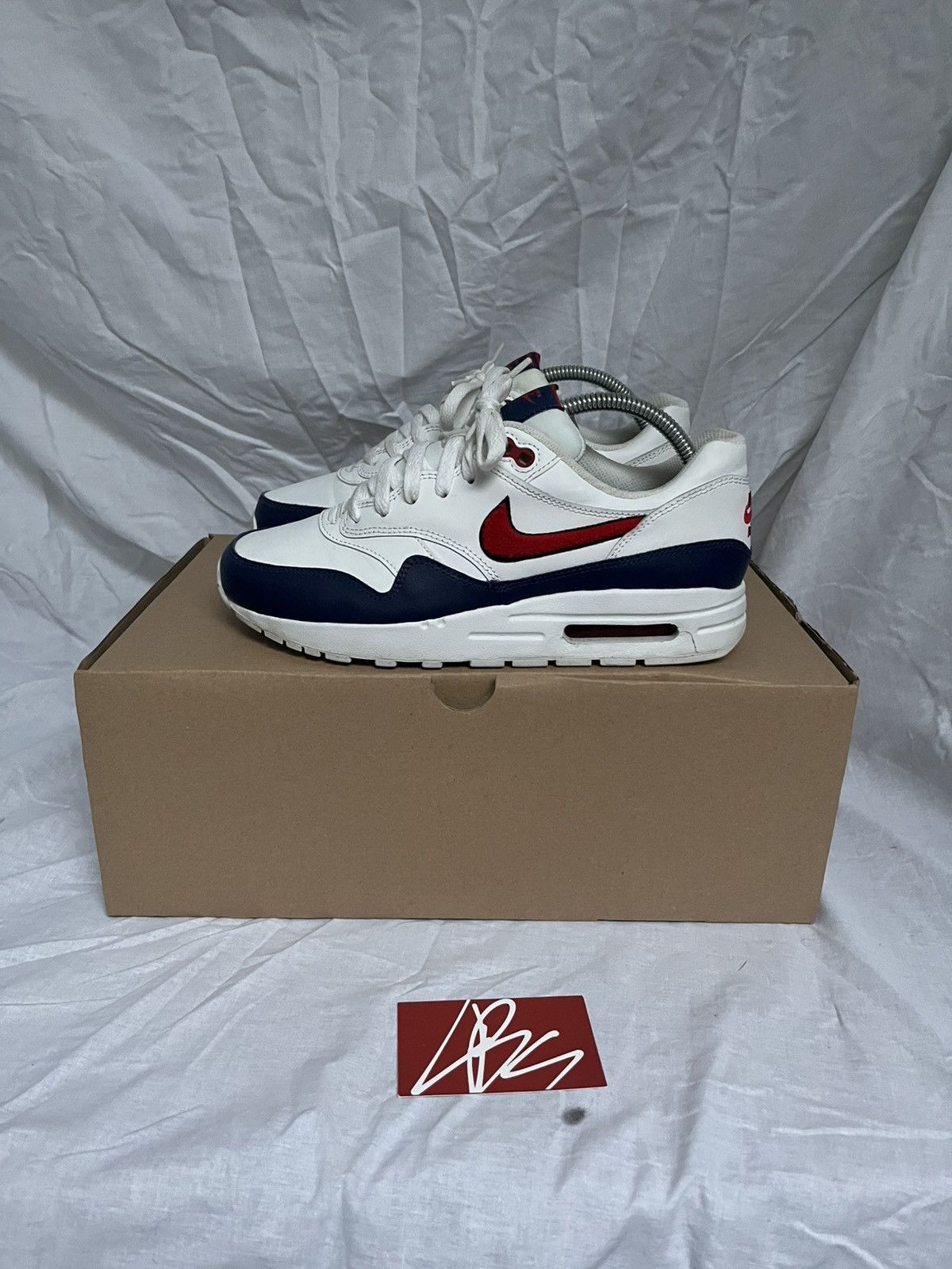 Nike Nike Air Max 1 SE GS « Blue Void »👨‍🎤 Size US 6.5 / IT 36.5 - 1 Thumbnail