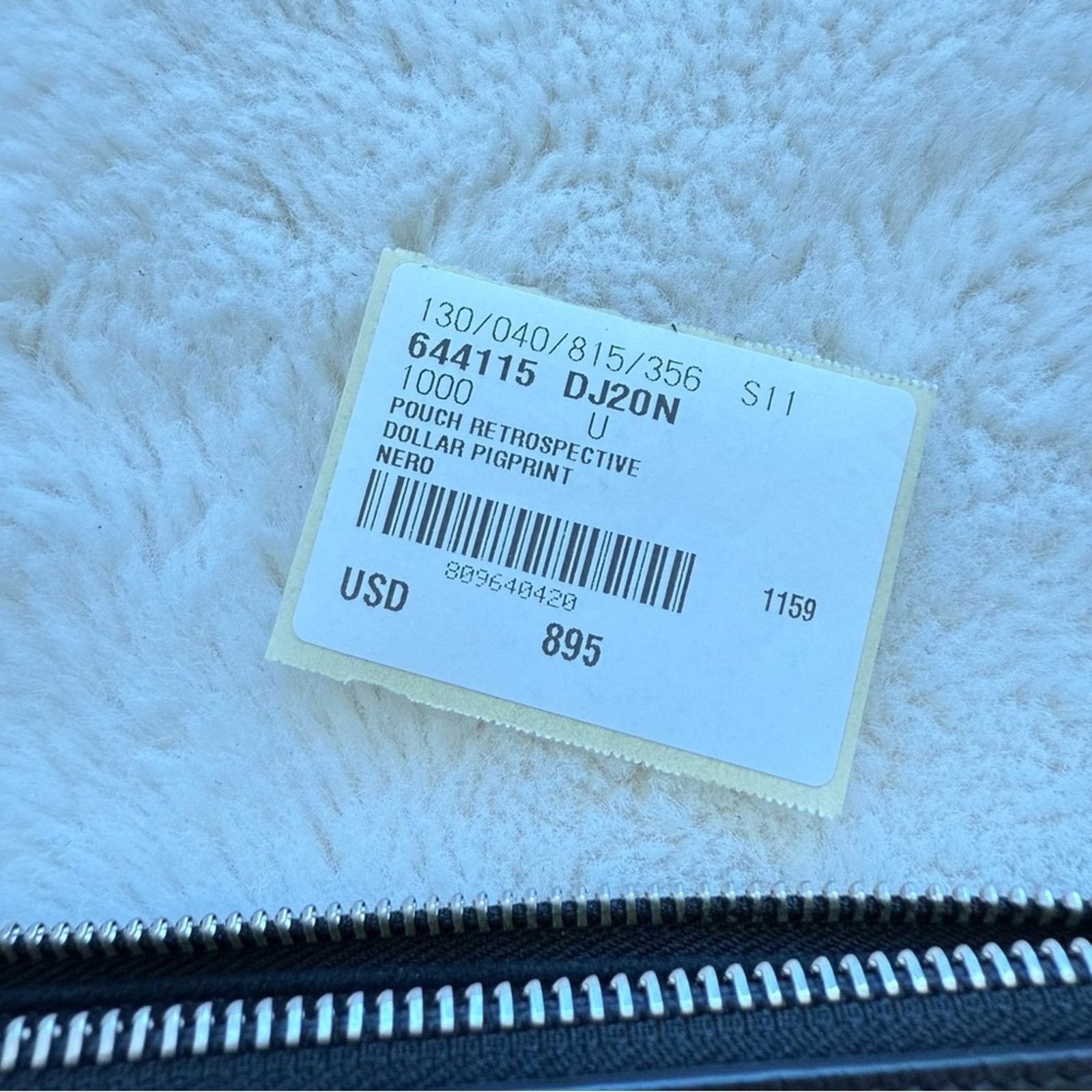 Gucci NWT!!! Gucci unisex black clutch Authentic Retail 895$ Size ONE SIZE - 7 Thumbnail