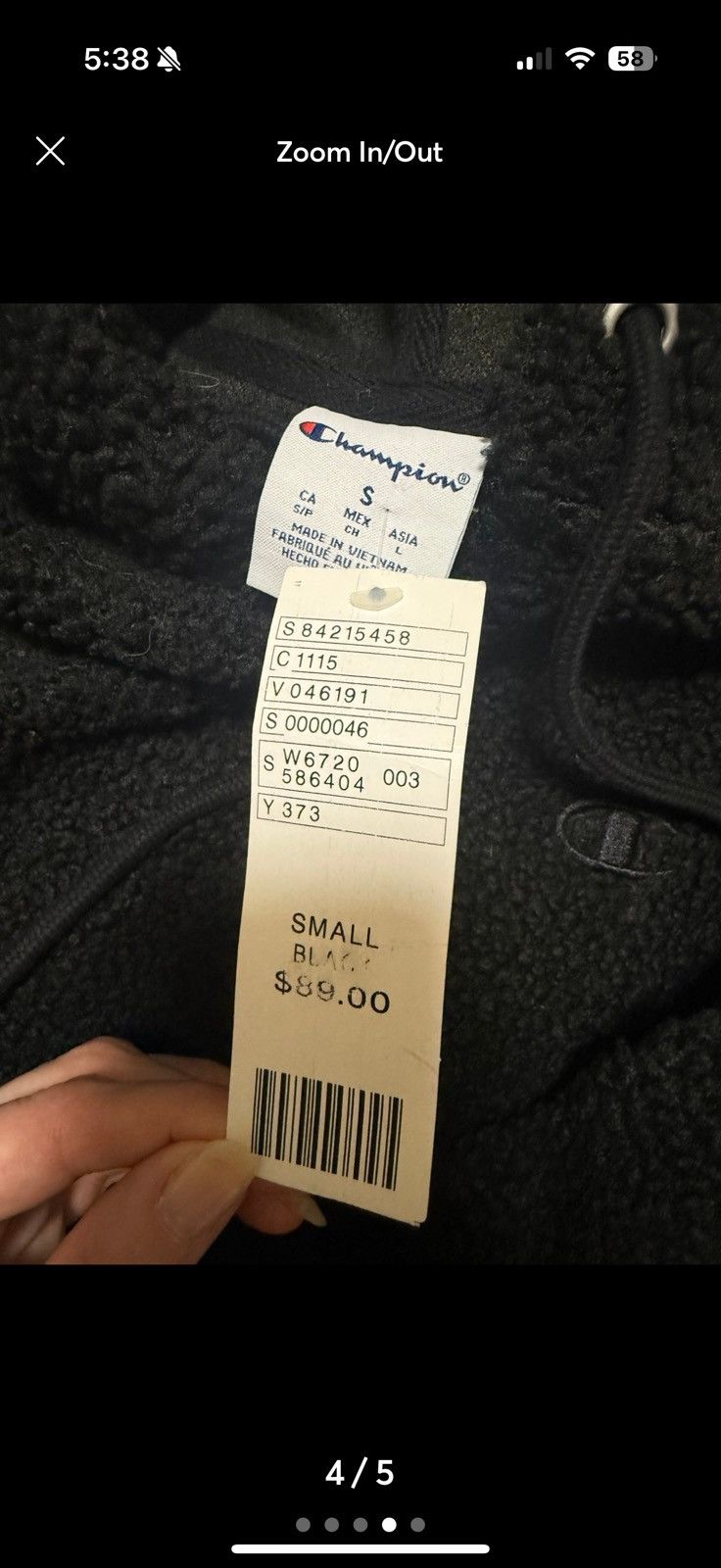 Champion Champion sherpa zip up Size US S / EU 44-46 / 1 - 5 Thumbnail