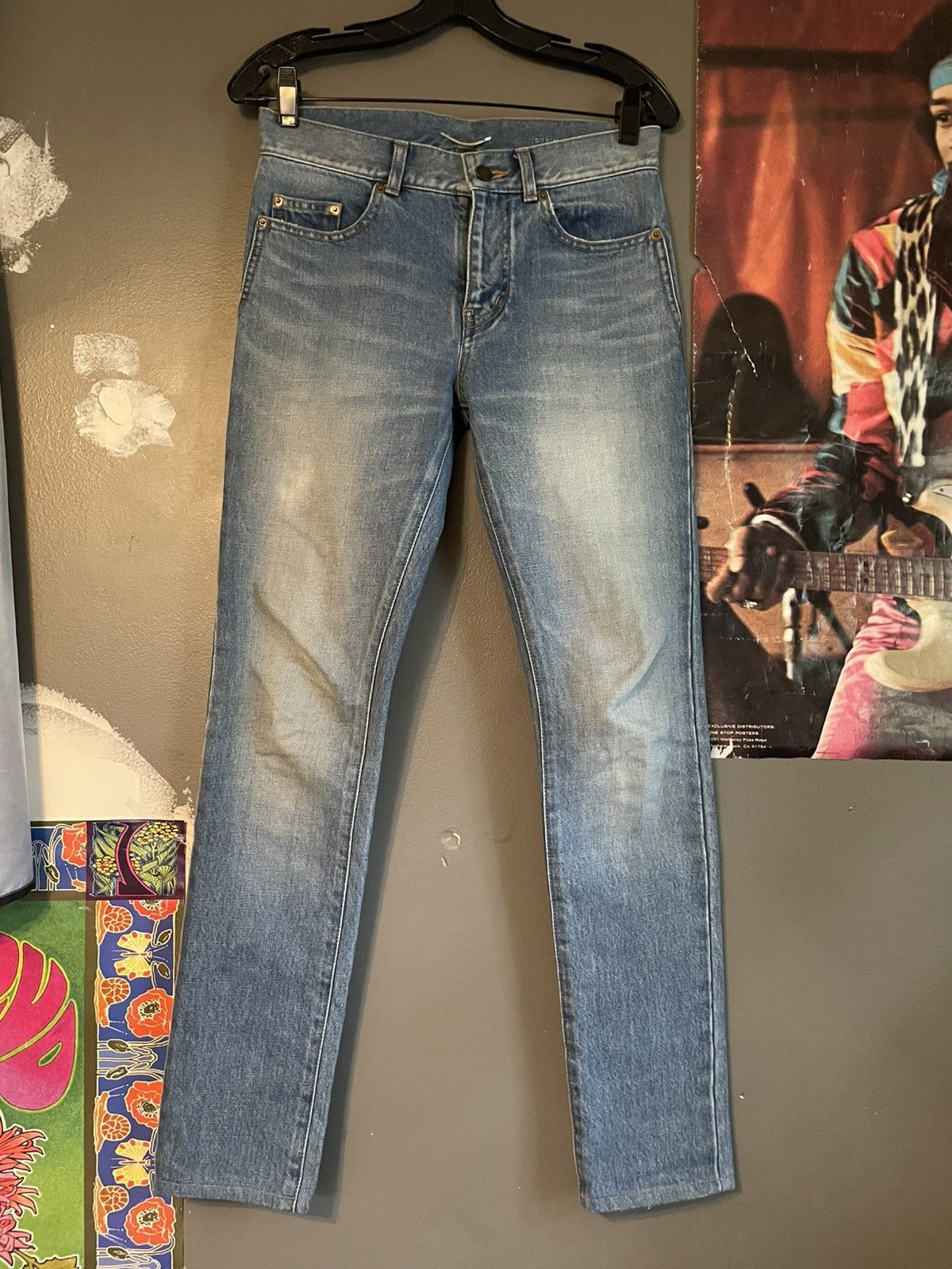 Saint Laurent Paris Saint Laurent Paris 2017 Denim Jeans Size US 26 / EU 42 - 1 Thumbnail